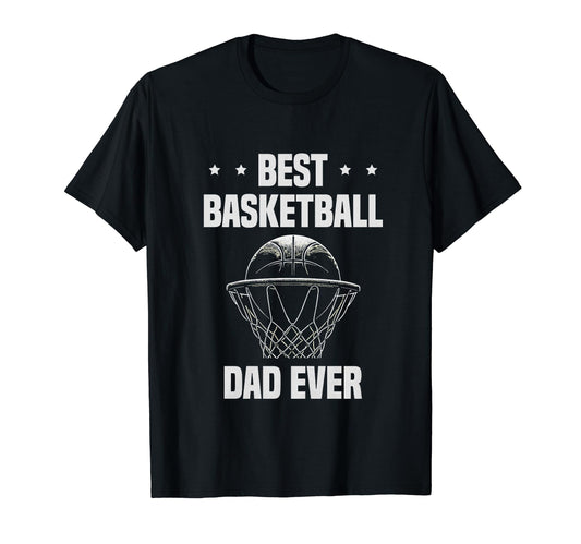 Best Basketball Dad Appreciation Hoodie - Custom Art Print Unisex - T-Shirt, Sweatshirt, Hoodie