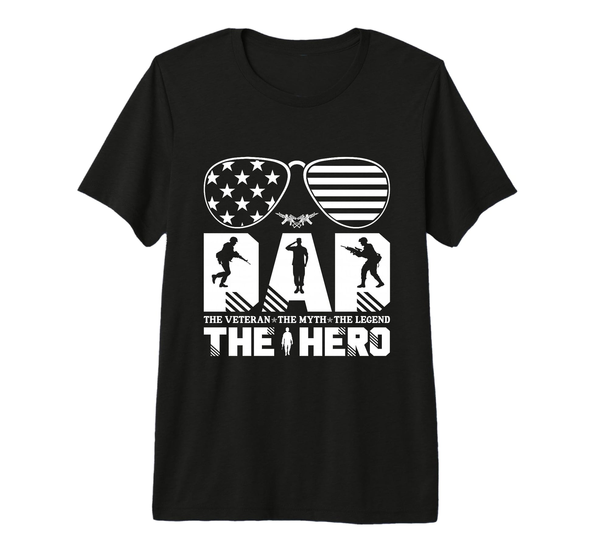 Military Fallen Soldier Tribute Dad T-Shirt - Streetwear Style for Adults - T-Shirt, Sweatshirt, Hoodie