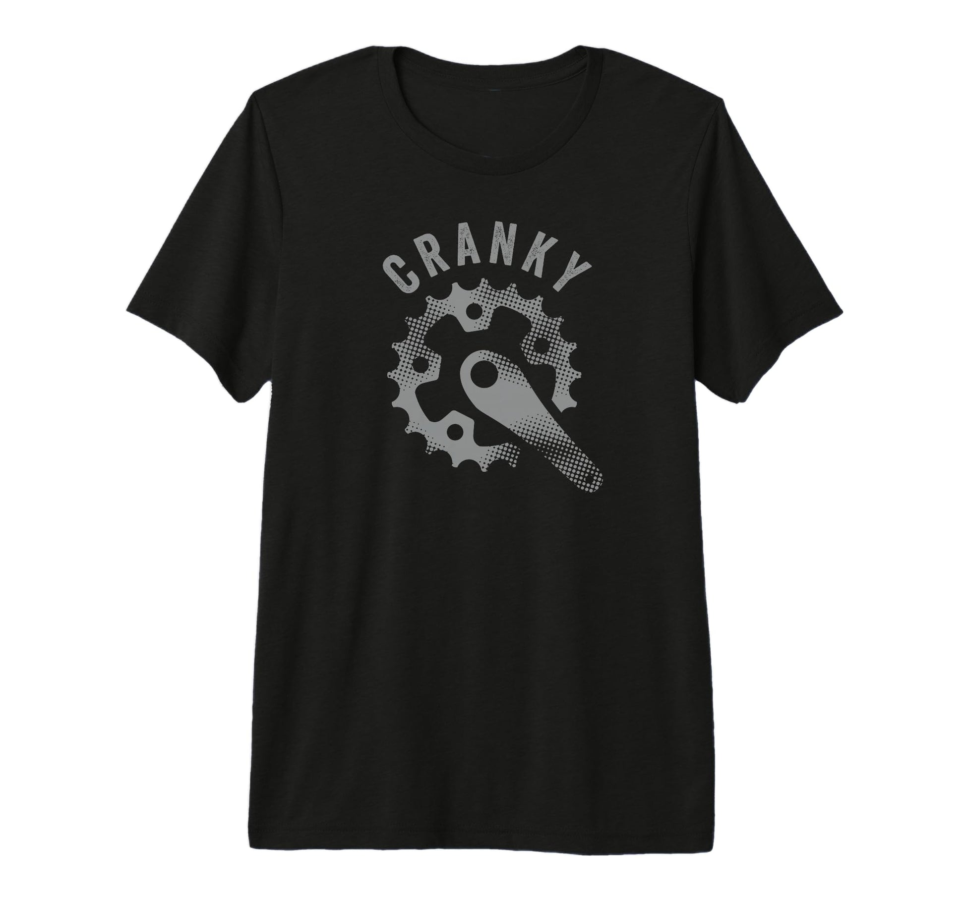 Cranky Bike Dad Cycling Spoke And T-Shirt - Novelty Apparel for Adults - T-Shirt, Sweatshirt, Hoodie