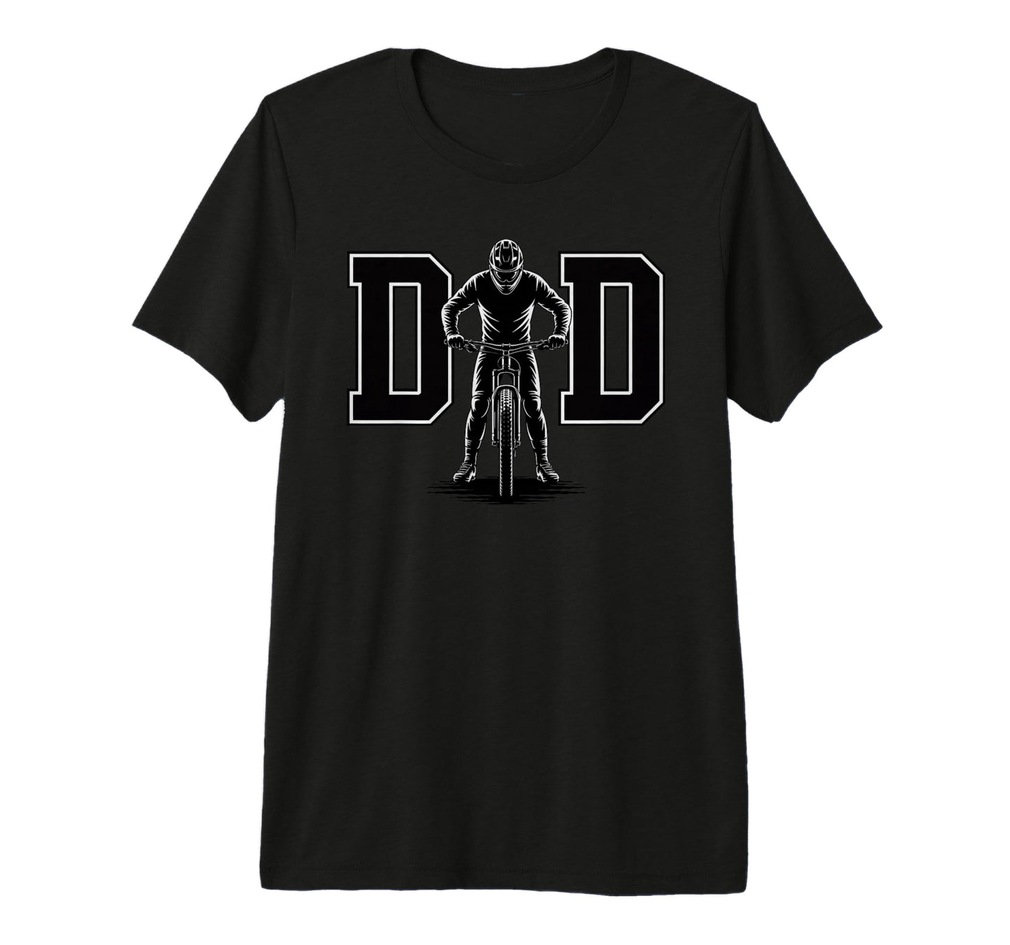 Mens Dad Cyclist Daddy Mountain T-Shirt - Casual Everyday Wear Unisex - T-Shirt, Sweatshirt, Hoodie