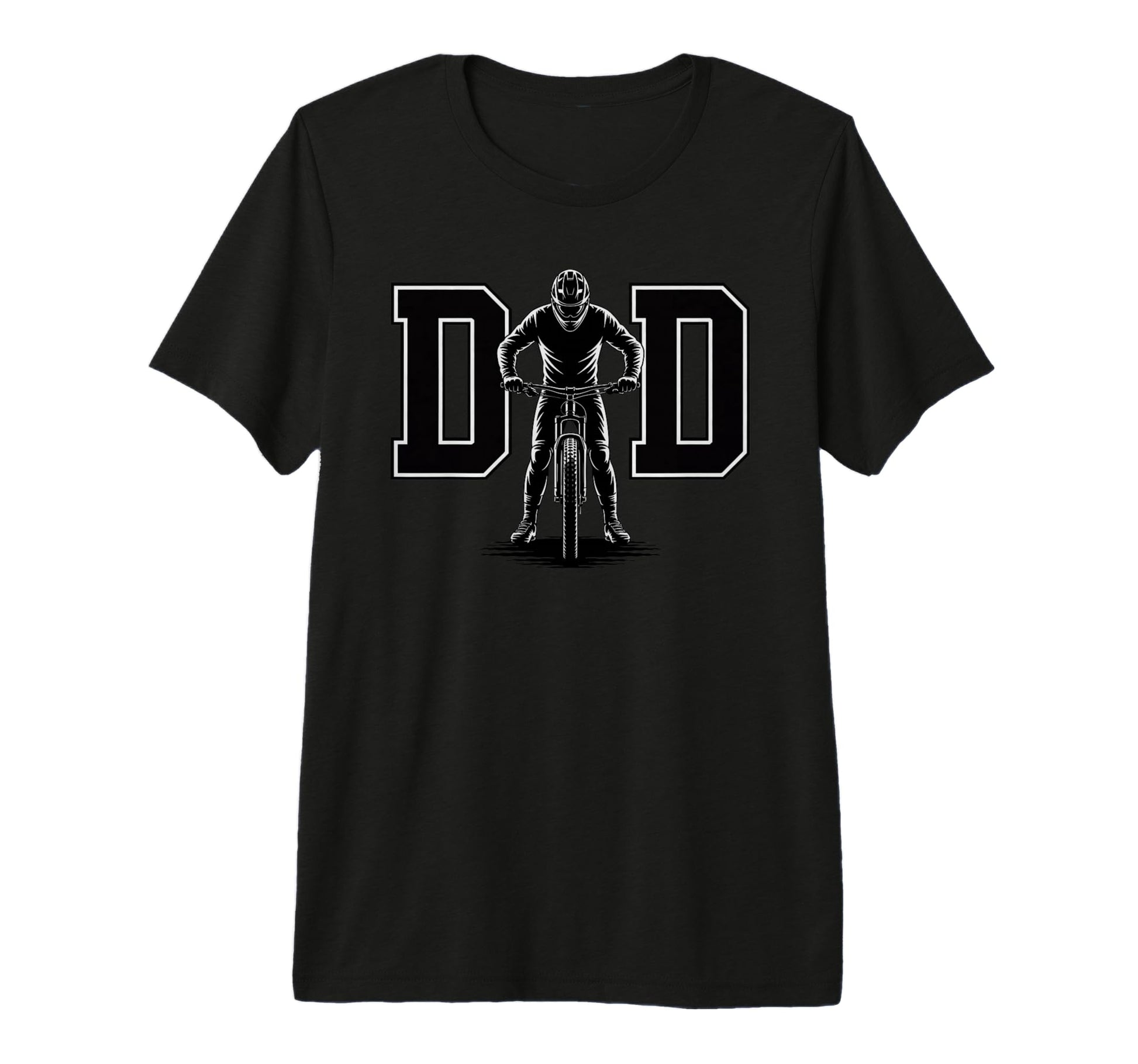 Mens Dad Cyclist Daddy Mountain T-Shirt - Casual Everyday Wear Unisex - T-Shirt, Sweatshirt, Hoodie