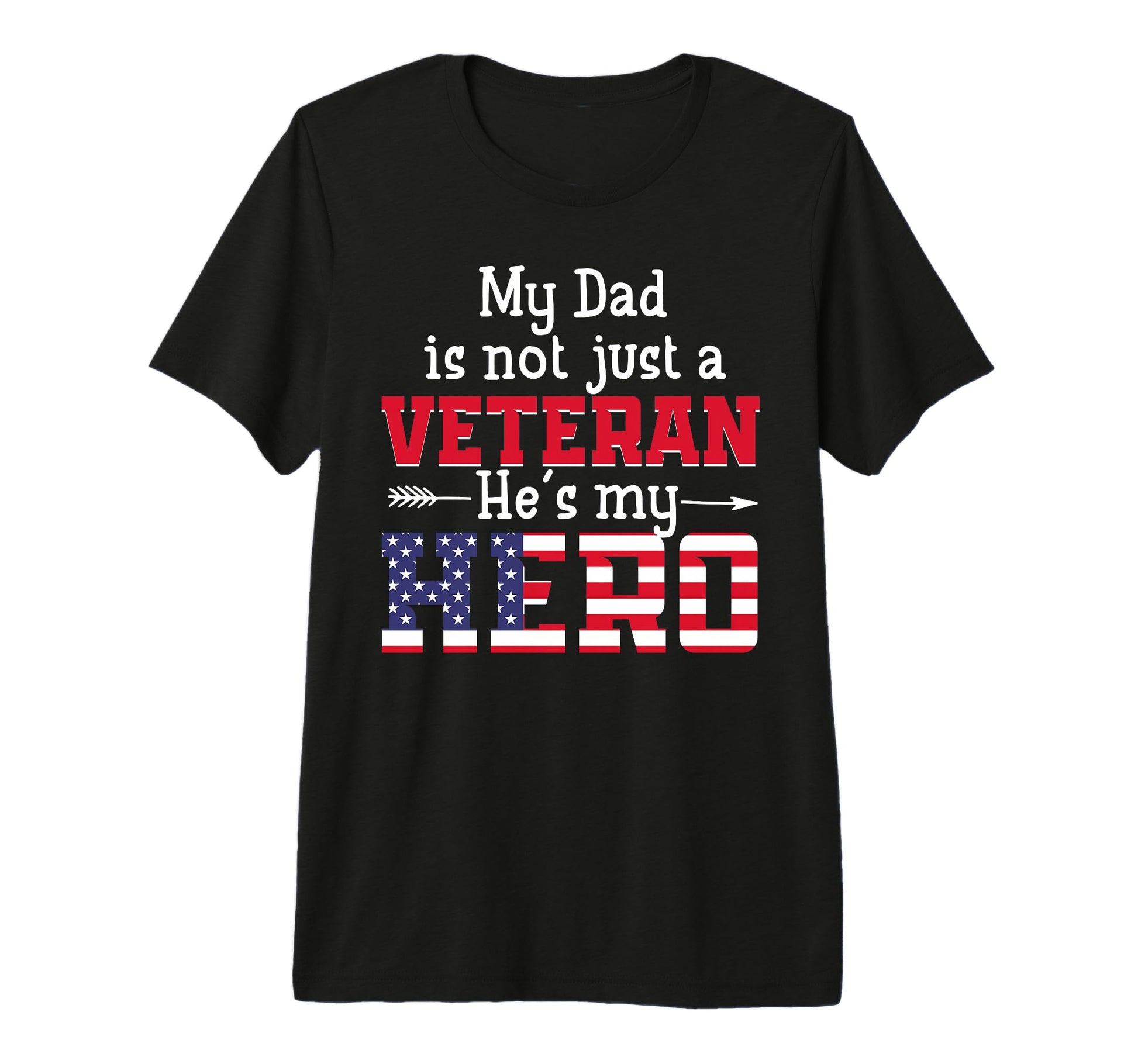 Military Family Veteran Support My Dad Us T-Shirt - Novelty Apparel Unisex - T-Shirt, Sweatshirt, Hoodie