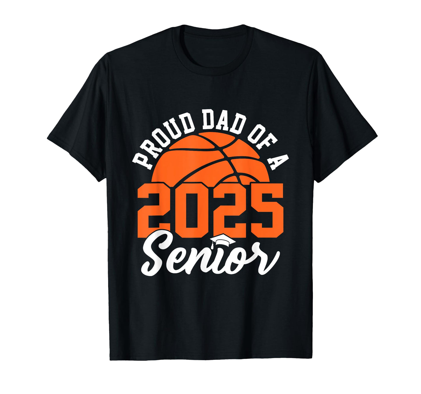 Proud Dad 2025 Senior Graduate T-Shirt - Aesthetic Graphic Unisex - T-Shirt, Sweatshirt, Hoodie