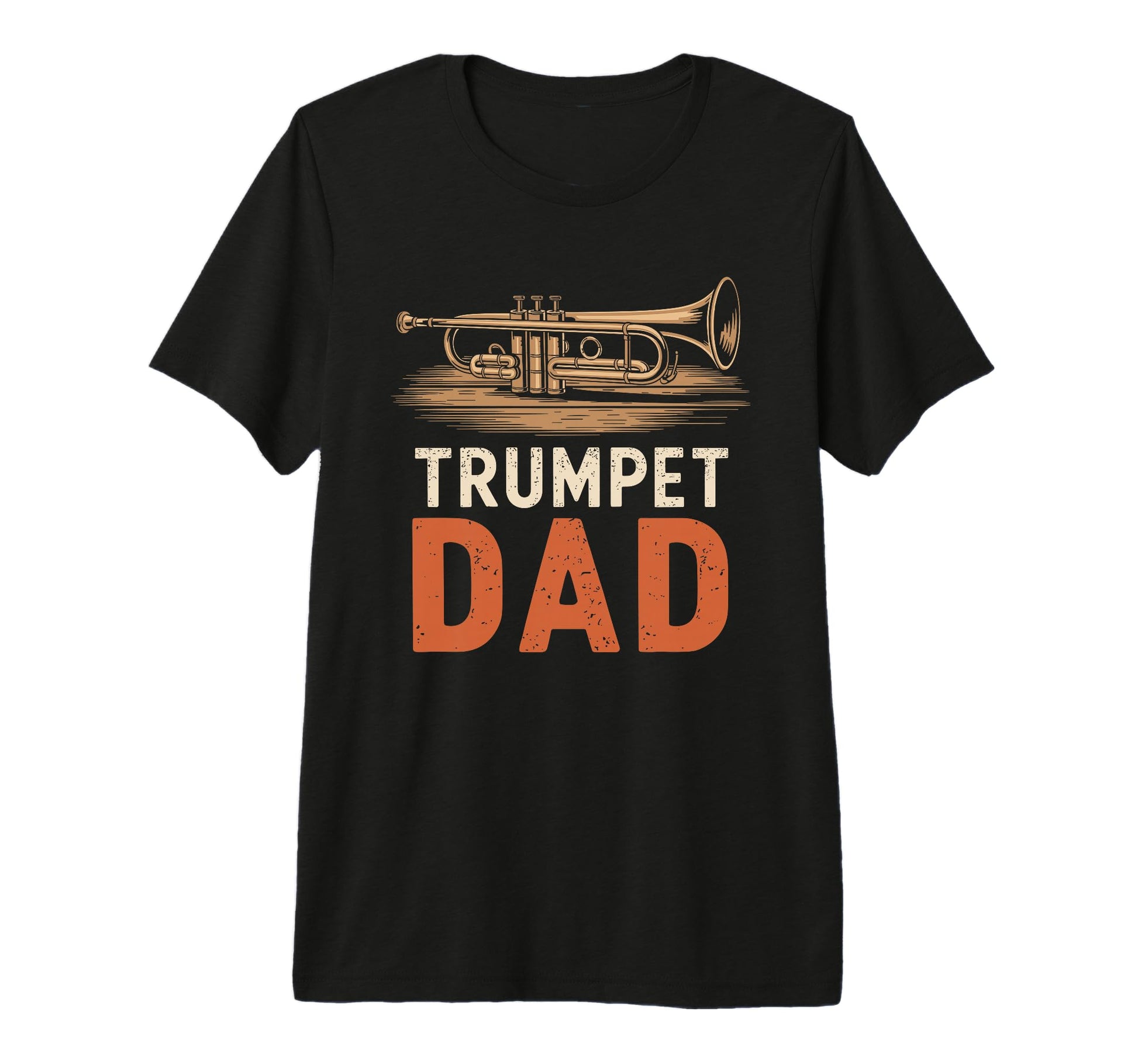 Mens Trumpet Player Dad Trumpeter T-Shirt - Fun Novelty Design Men Women - T-Shirt, Sweatshirt, Hoodie