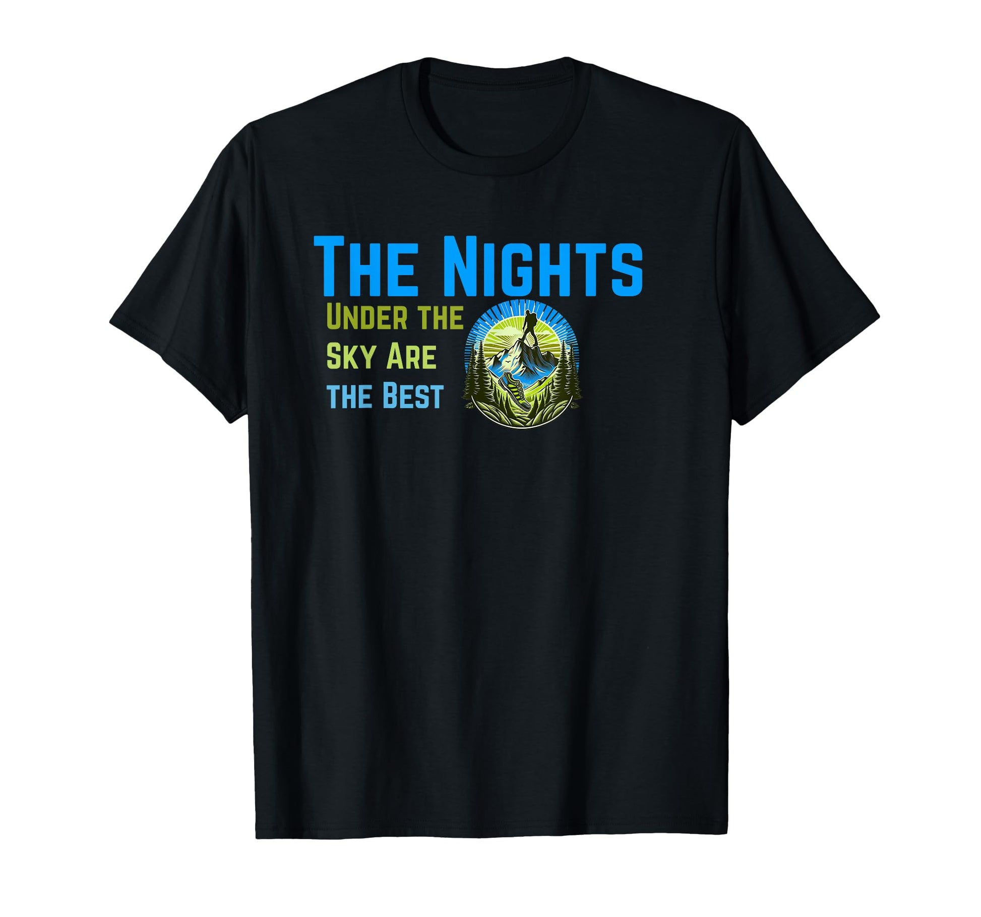 Funny Hiking Mountain Adventure T-Shirt - Fun Novelty Design for Adults - T-Shirt, Sweatshirt, Hoodie