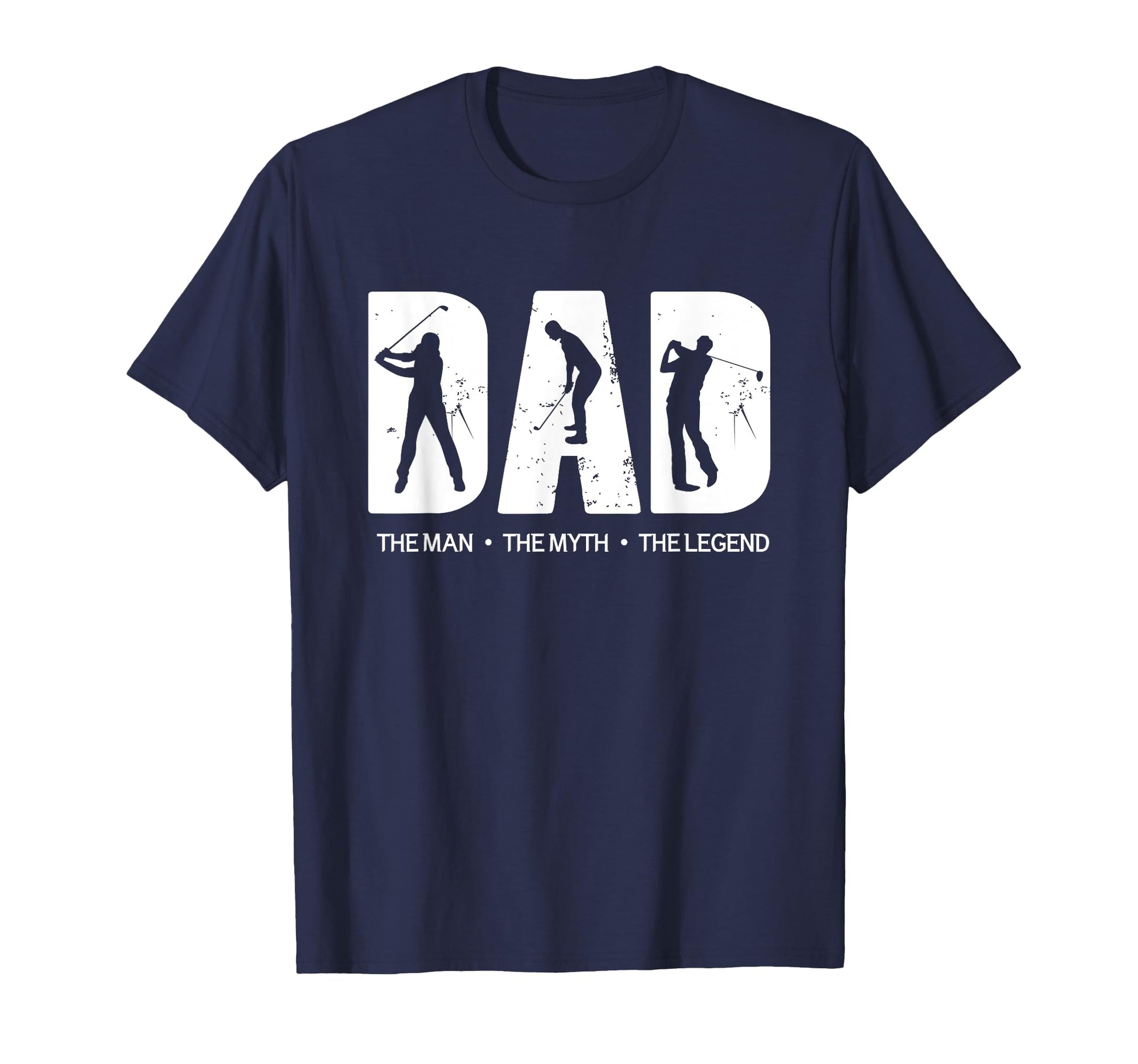 Dad Golf Myth Legend Swing Golfing T-Shirt - Trendy Graphic for Adults - T-Shirt, Sweatshirt, Hoodie