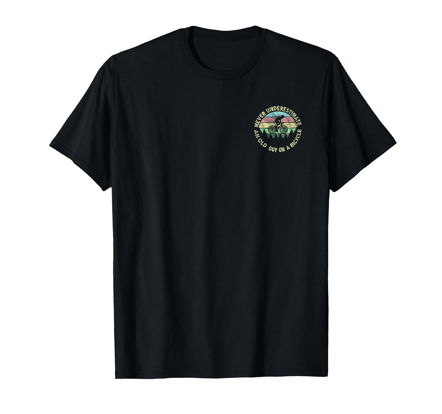 Bicycle Old Cyclist Grandpa Father Road T-Shirt - Streetwear Style Unisex - T-Shirt, Sweatshirt, Hoodie