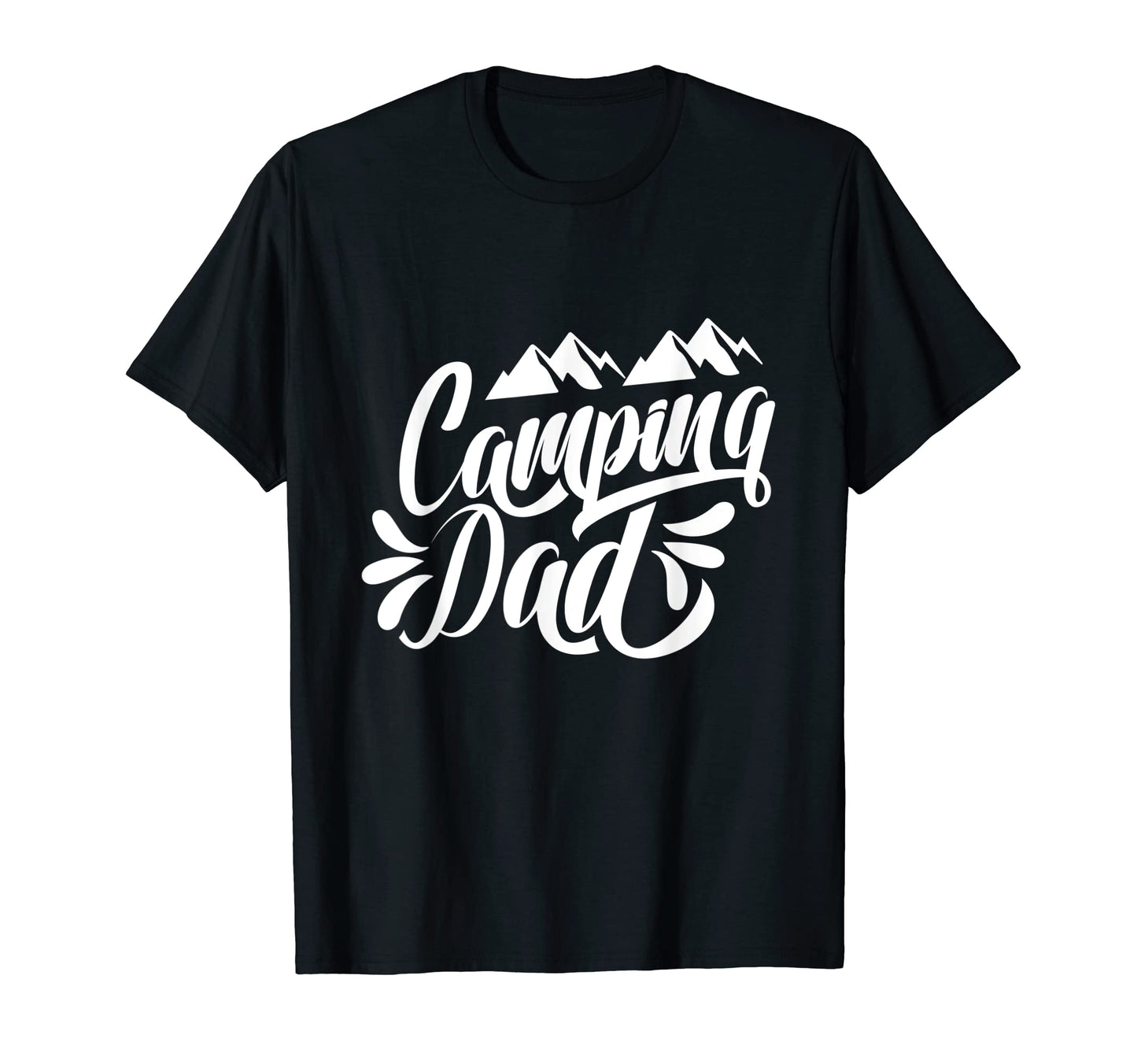 Camping Dad Camp Camper Father T-Shirt - Aesthetic Graphic for Adults - T-Shirt, Sweatshirt, Hoodie