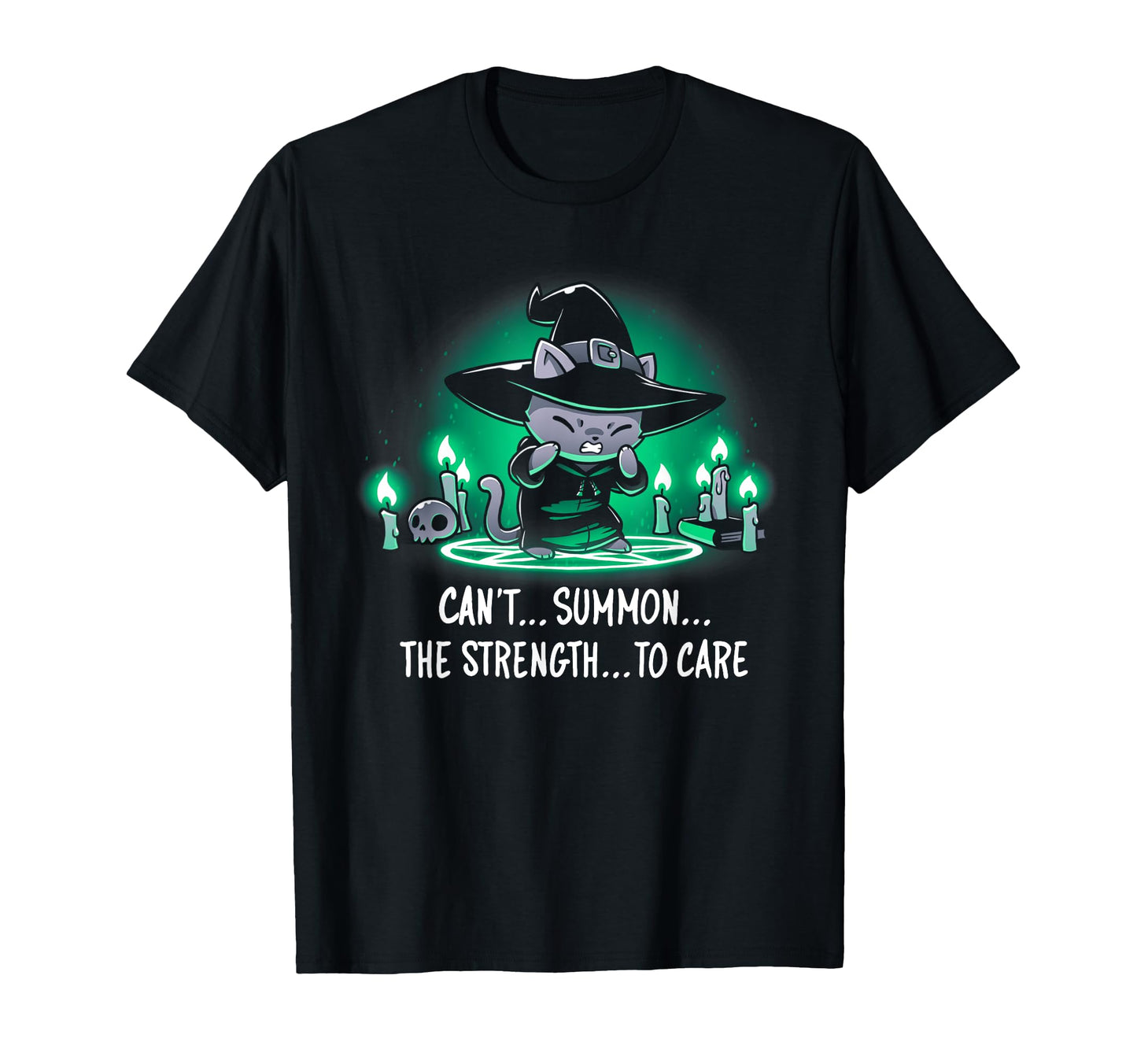 Can T Summon Strength To Care T-Shirt - Minimalist Print for Adults - T-Shirt, Sweatshirt, Hoodie