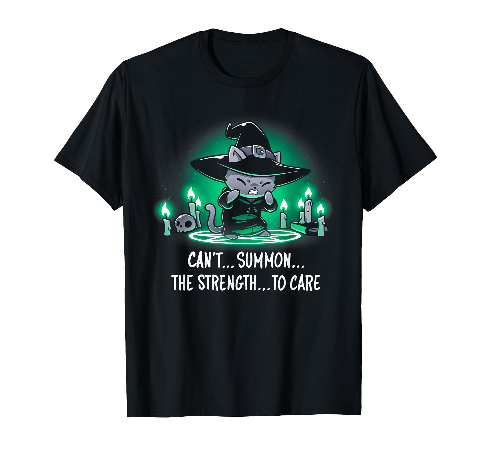 Can T Summon Strength To Care T-Shirt - Minimalist Print for Adults - T-Shirt, Sweatshirt, Hoodie