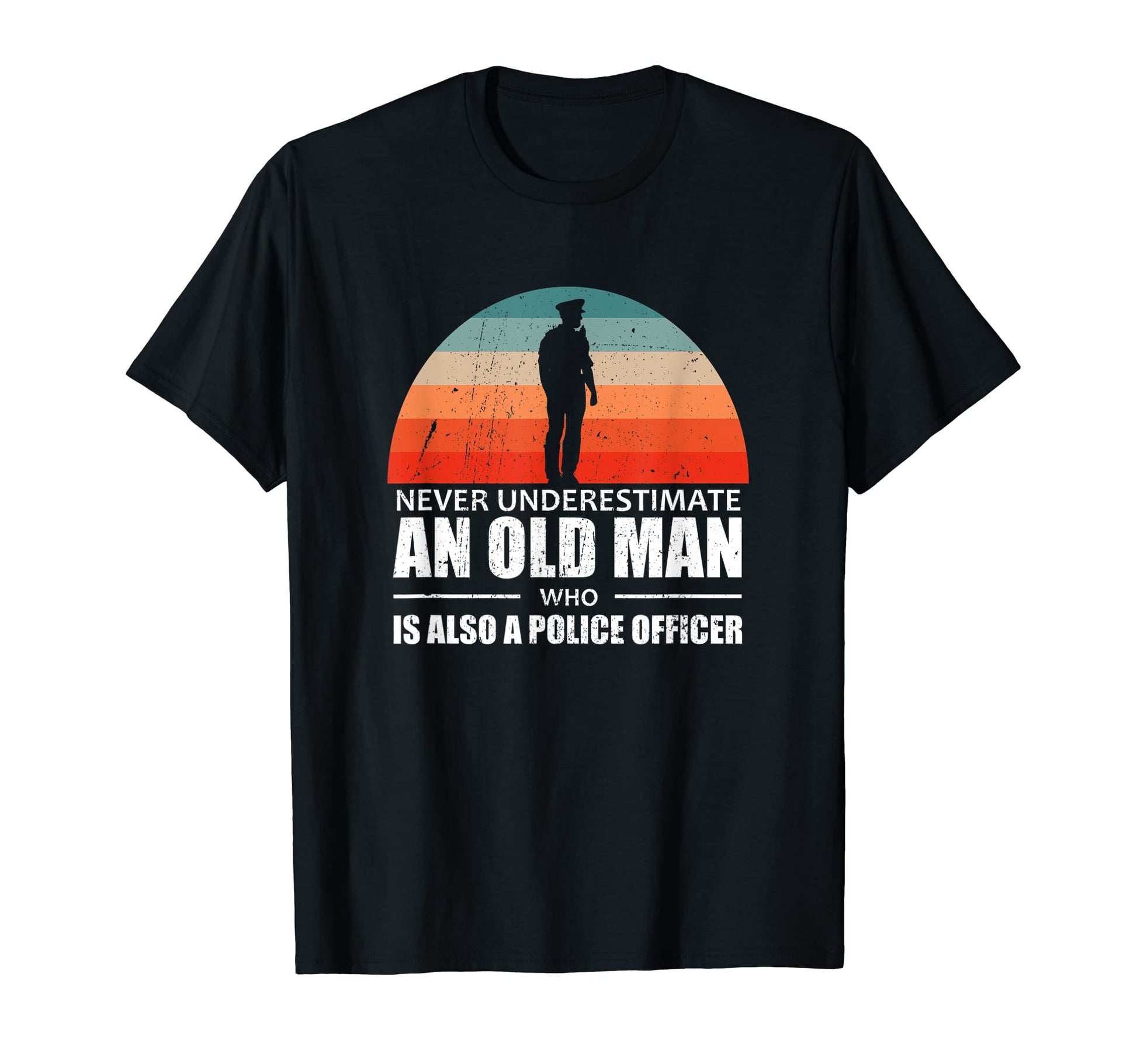 Mens Never Underestimate Old Who Is T-Shirt - Unique Graphic for Adults - T-Shirt, Sweatshirt, Hoodie