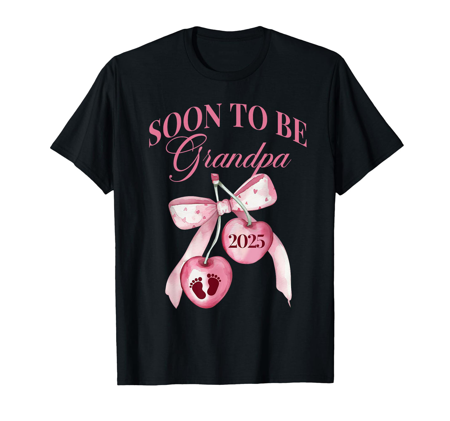 Soon To Be Grandpa Est 2025 Promoted To T-Shirt - Unique Graphic Unisex - T-Shirt, Sweatshirt, Hoodie