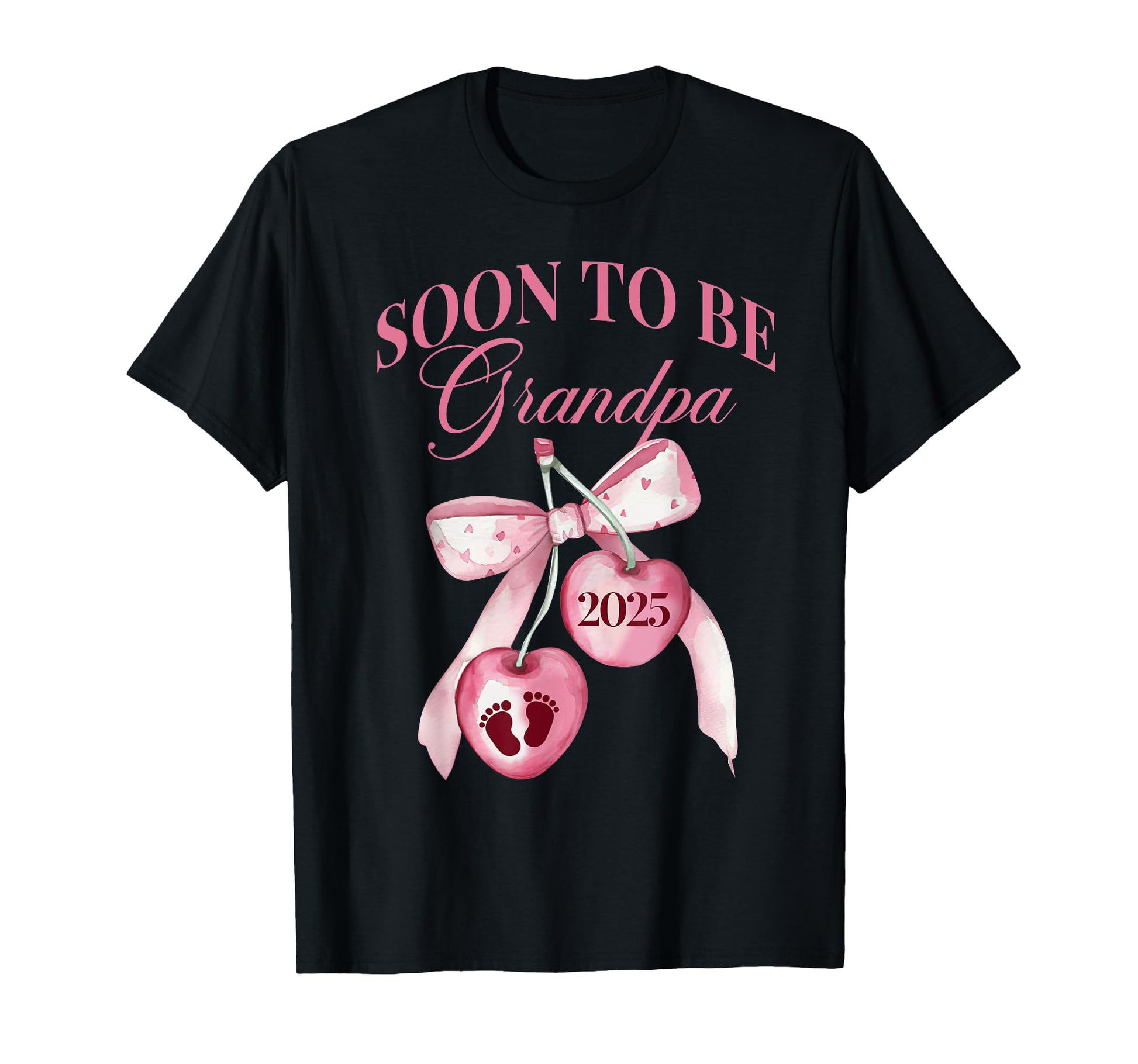 Soon To Be Grandpa Est 2025 Promoted To T-Shirt - Unique Graphic Unisex - T-Shirt, Sweatshirt, Hoodie