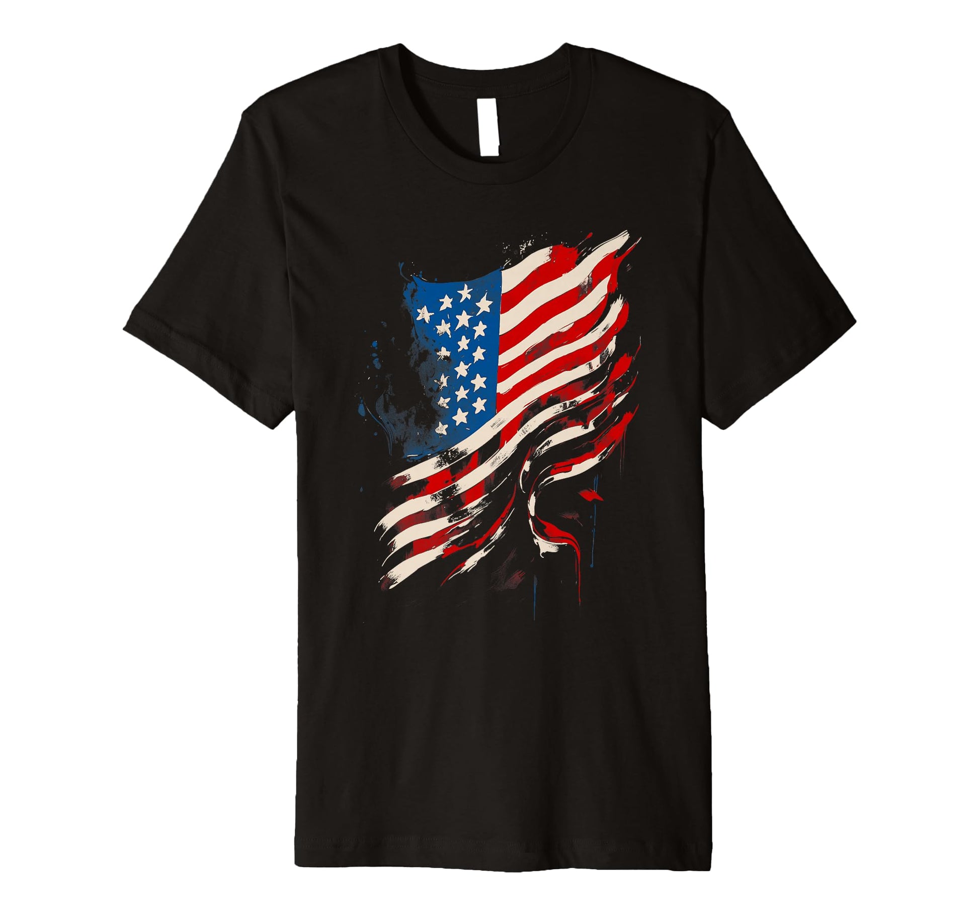 Military America Flag Patriotic Dad T-Shirt - Streetwear Style Unisex - T-Shirt, Sweatshirt, Hoodie
