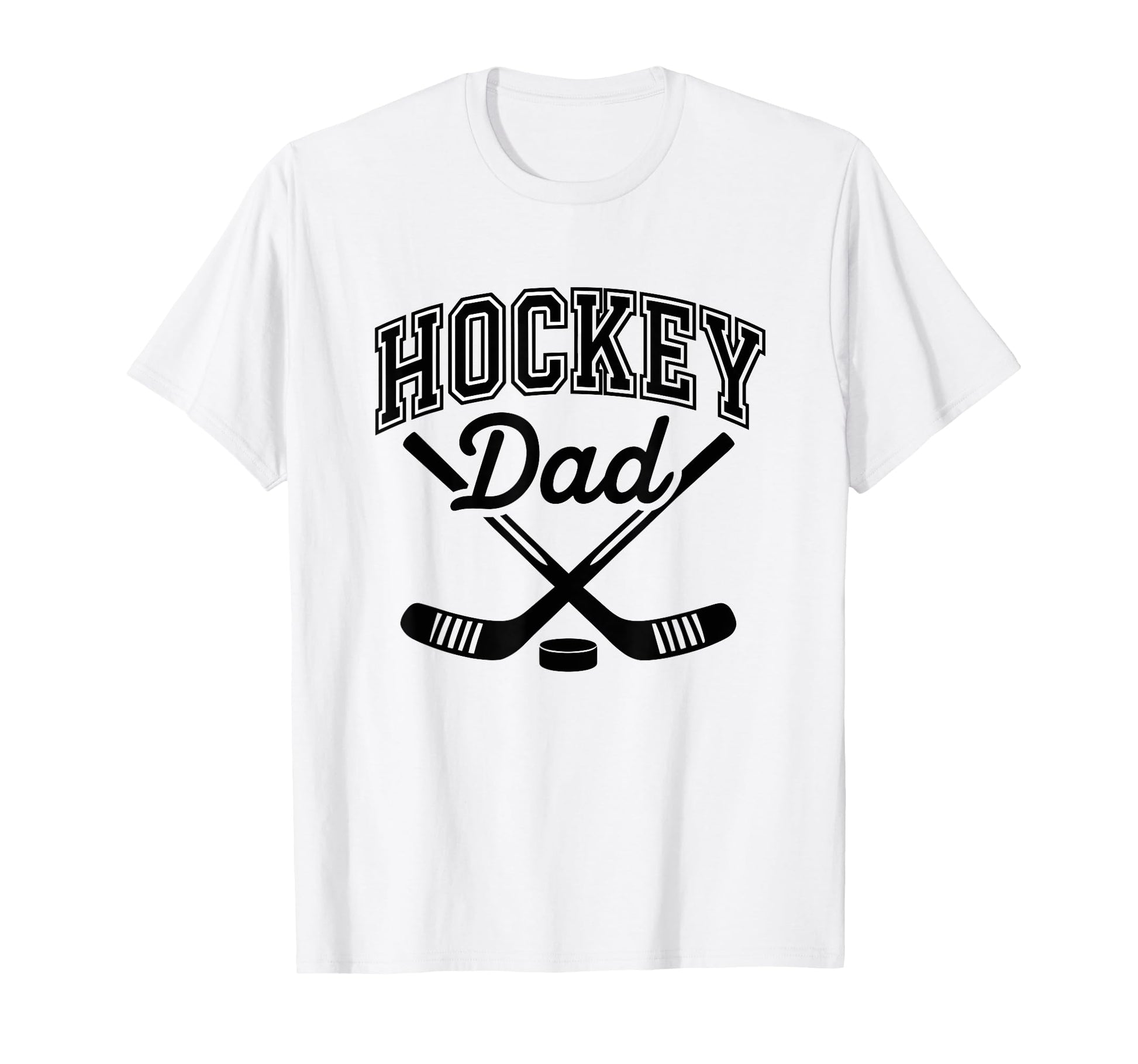 Funny Hockey Dad Sports Fan T-Shirt - Aesthetic Graphic Men Women - T-Shirt, Sweatshirt, Hoodie