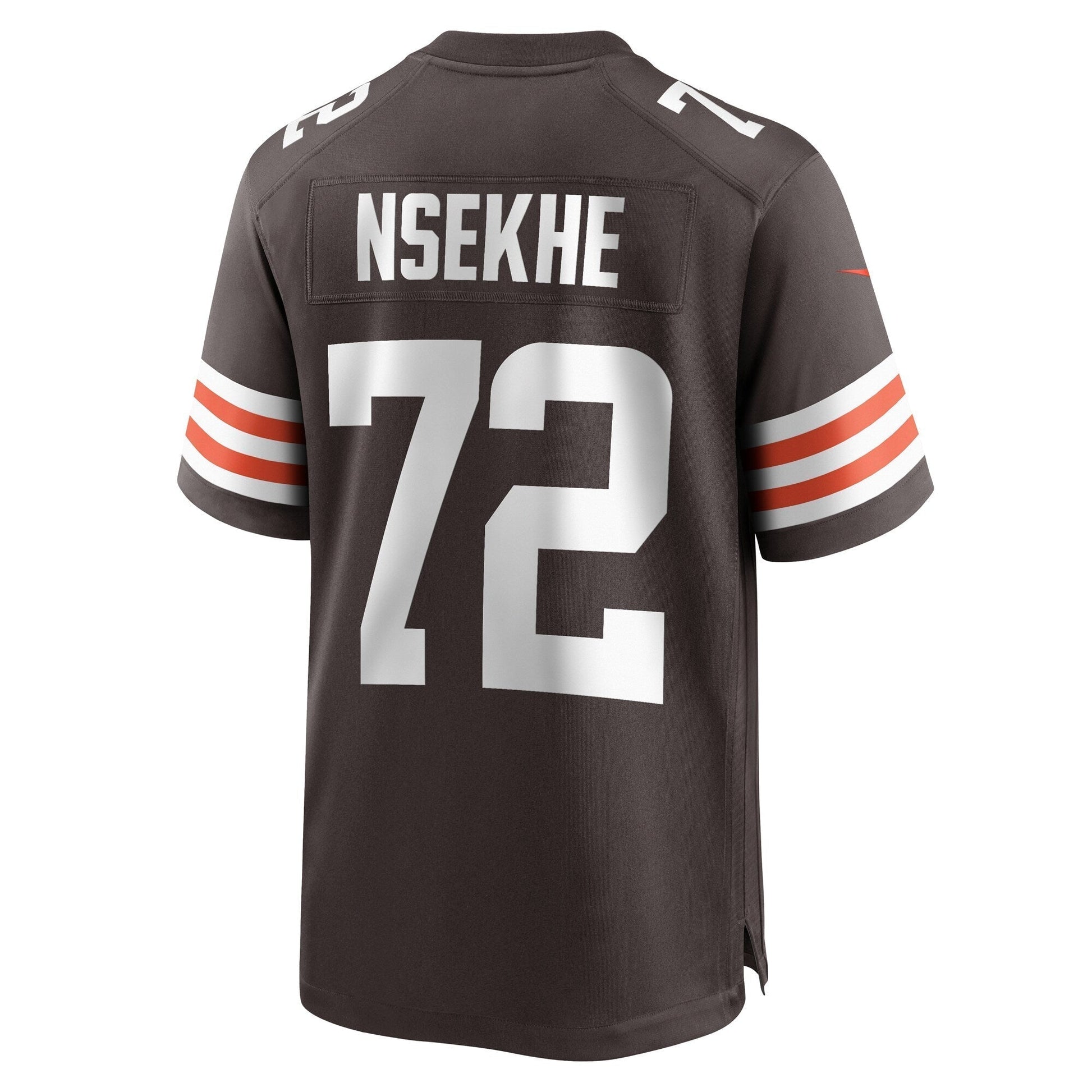 Ty Nsekhe Cleveland Browns Game Jersey - Brown football jersey product view 3