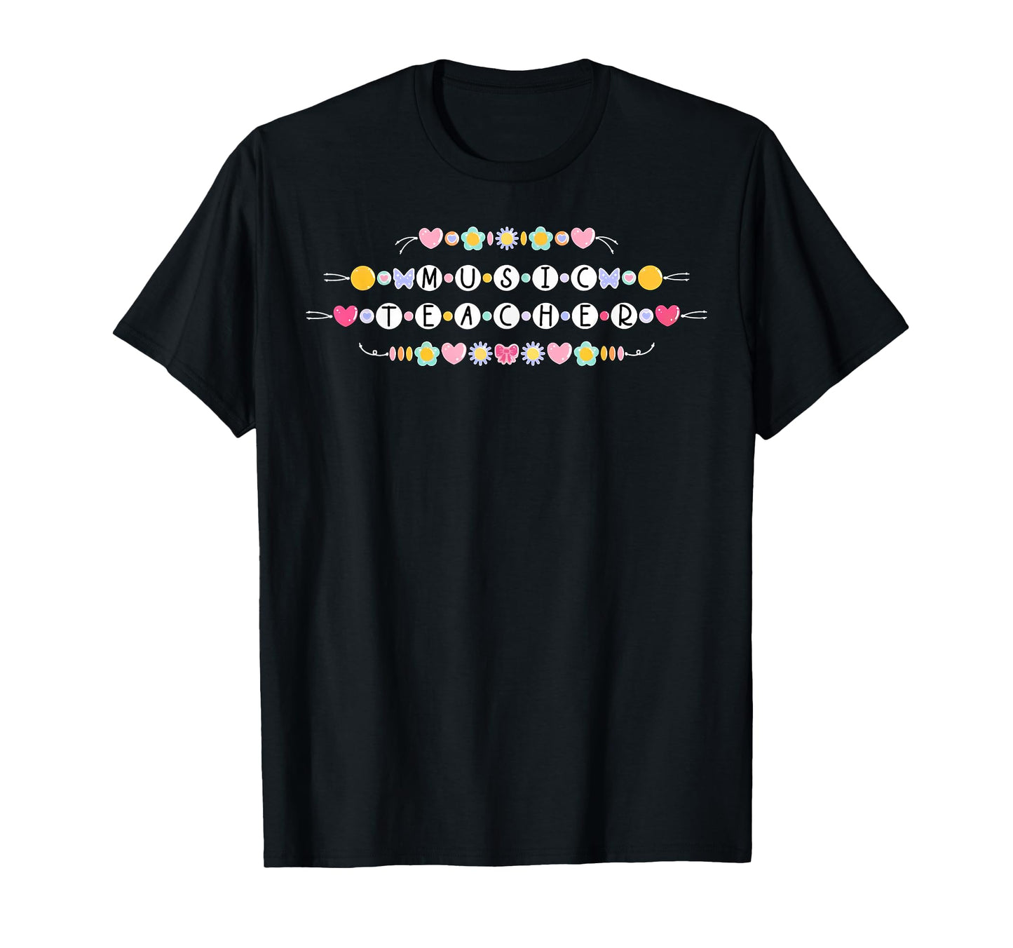 Music Teacher Bracelet Teaching T-Shirt - Casual Everyday Wear for Adults - T-Shirt, Sweatshirt, Hoodie