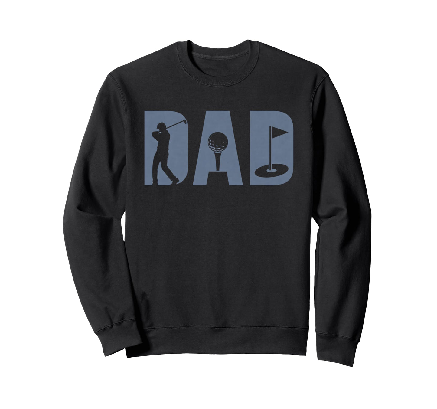 Dad Golfing Golf Lovers Sweatshirt - Trendy Graphic for Adults - T-Shirt, Sweatshirt, Hoodie
