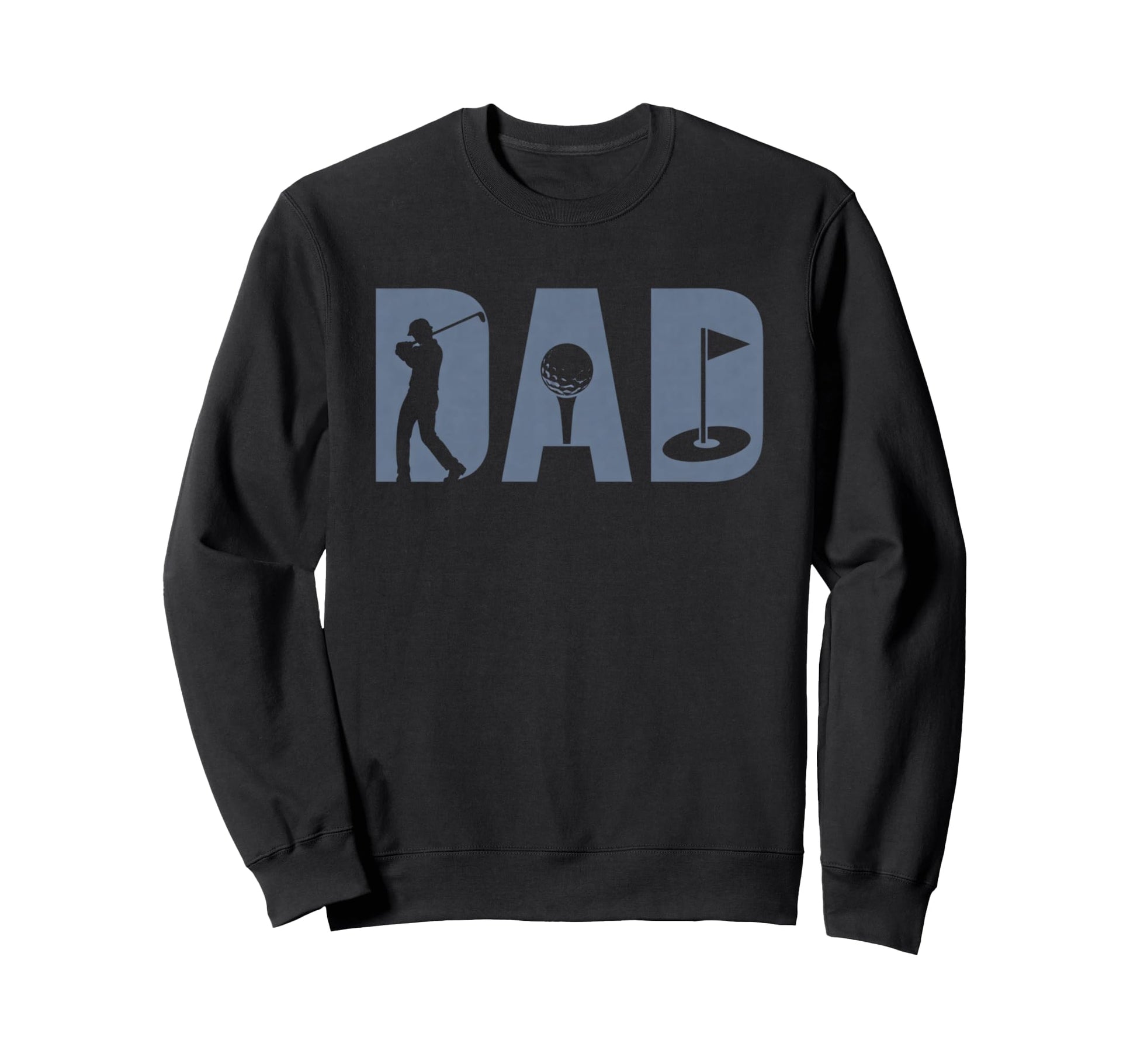 Dad Golfing Golf Lovers Sweatshirt - Trendy Graphic for Adults - T-Shirt, Sweatshirt, Hoodie