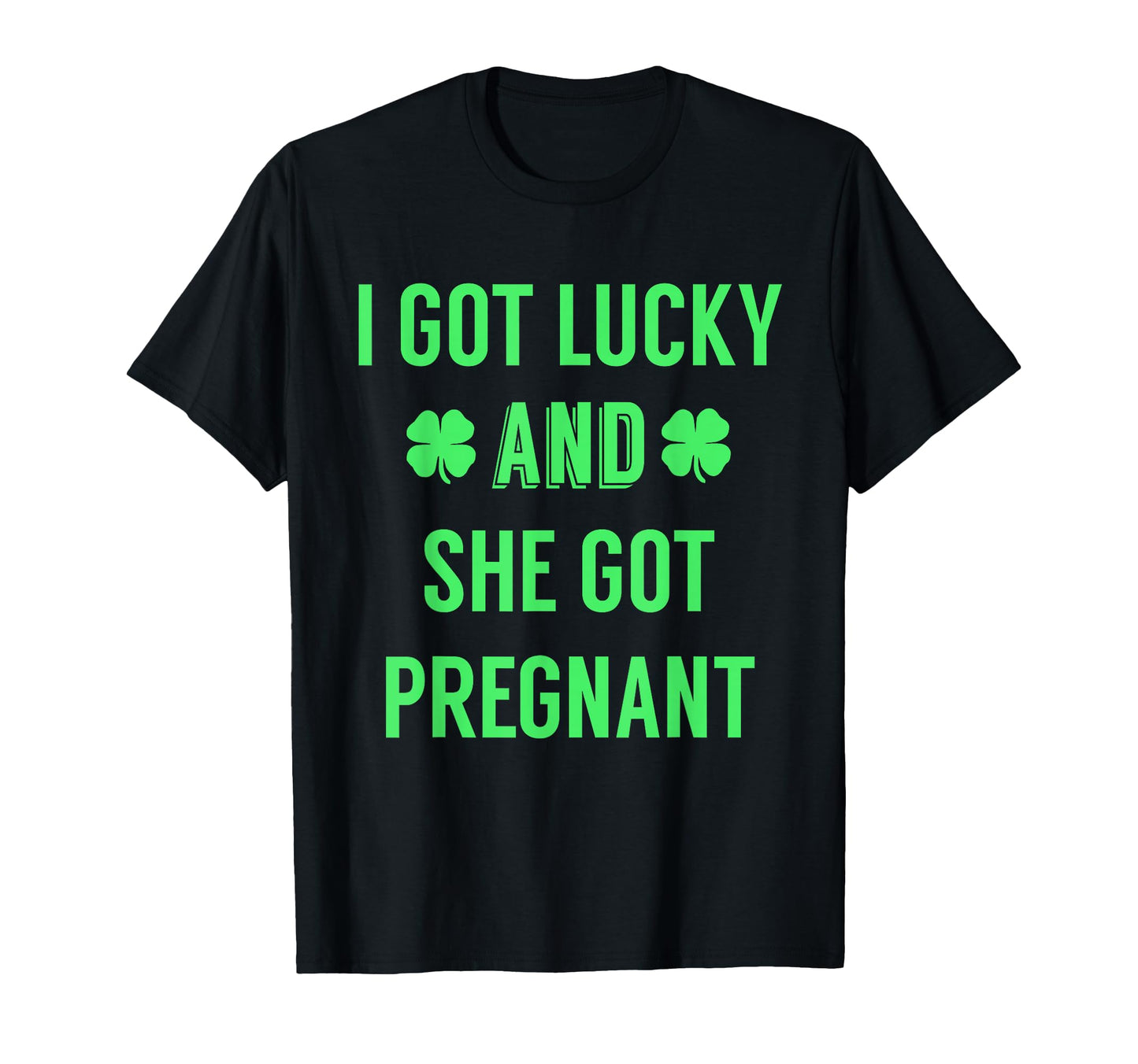 St Patricks Day Pregnancy Announcement T-Shirt - Unique Graphic for Adults - T-Shirt, Sweatshirt, Hoodie