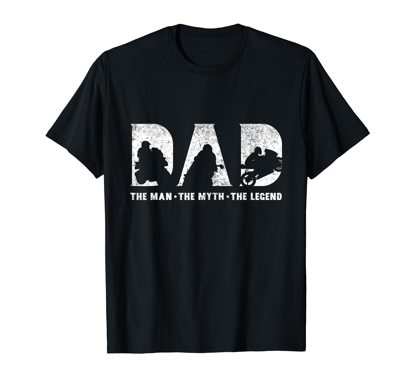 Sportbike Dad Myth Legend Fathers Day T-Shirt - Novelty Apparel for Adults - T-Shirt, Sweatshirt, Hoodie