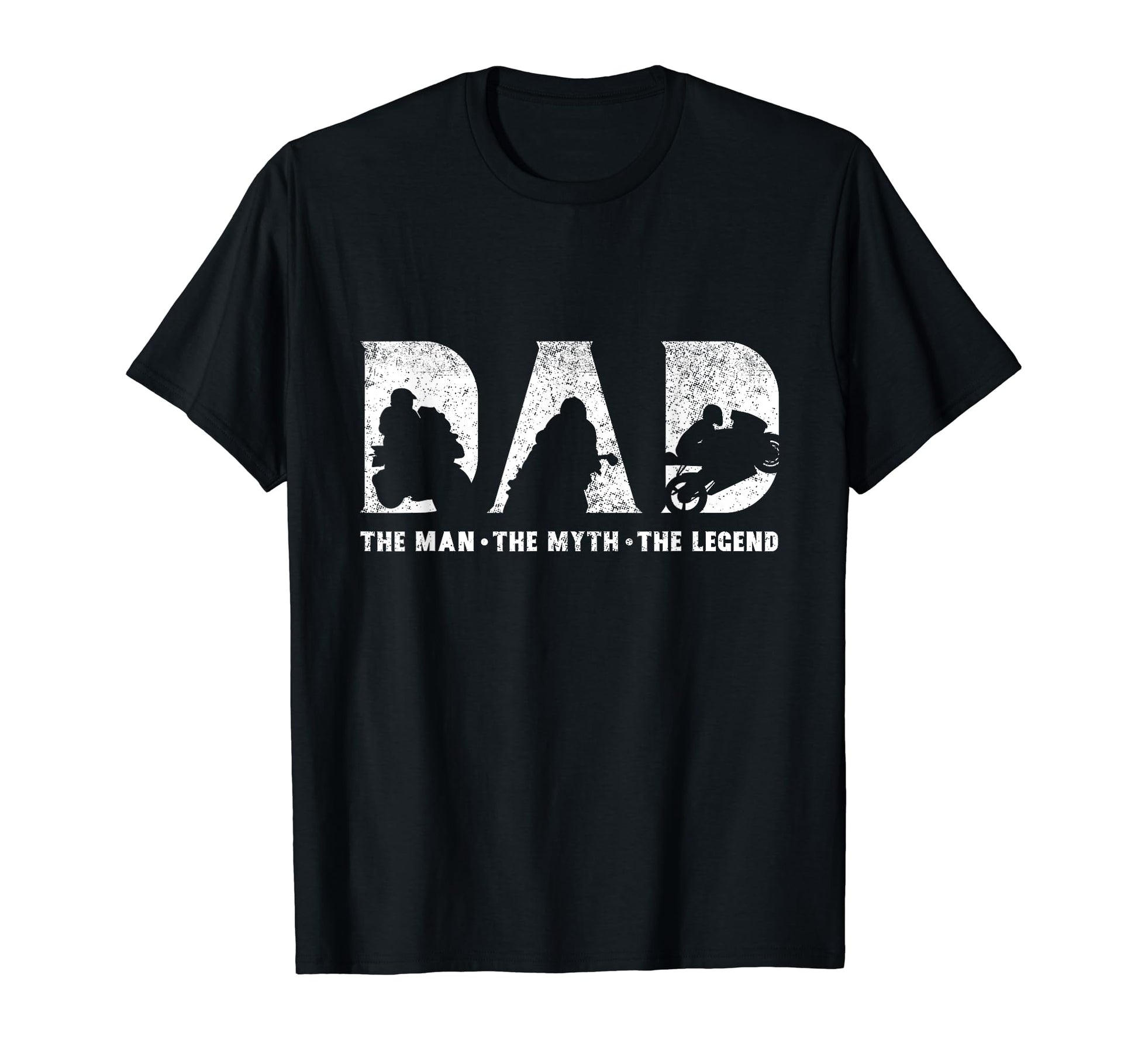 Sportbike Dad Myth Legend Fathers Day T-Shirt - Novelty Apparel for Adults - T-Shirt, Sweatshirt, Hoodie