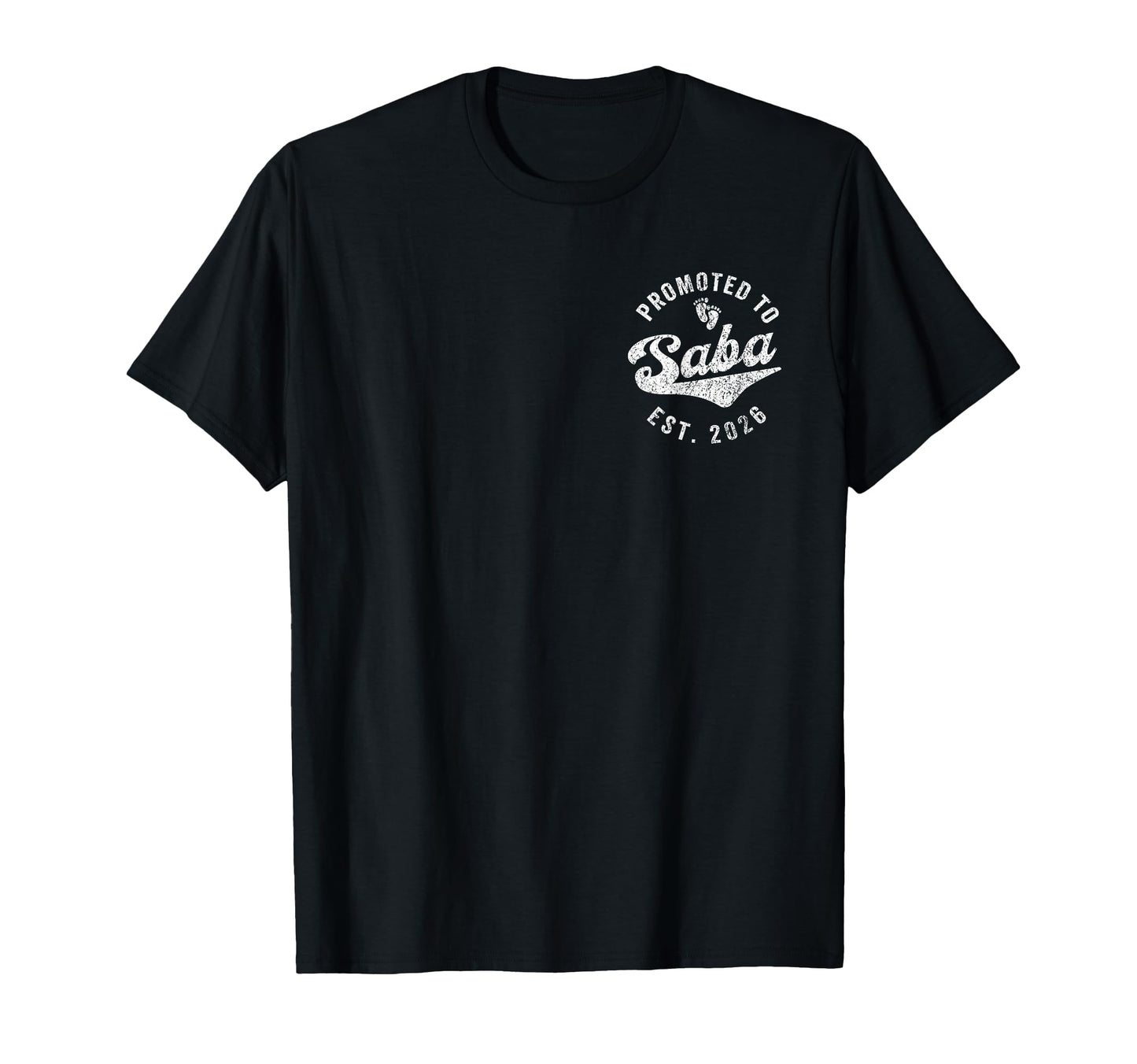 Promoted To Saba Est 2026 Jewish T-Shirt - Aesthetic Graphic for Adults - T-Shirt, Sweatshirt, Hoodie
