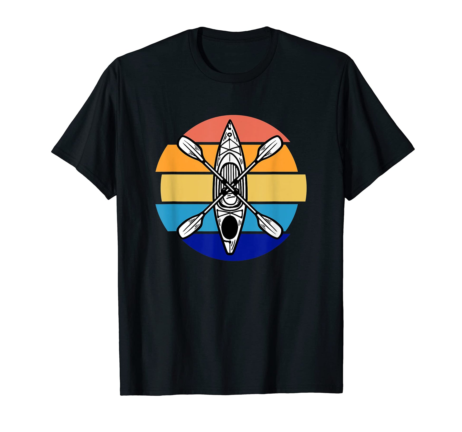 Kayaker Kayaking Canoe Lake Kayak T-Shirt - Minimalist Print for Adults - T-Shirt, Sweatshirt, Hoodie