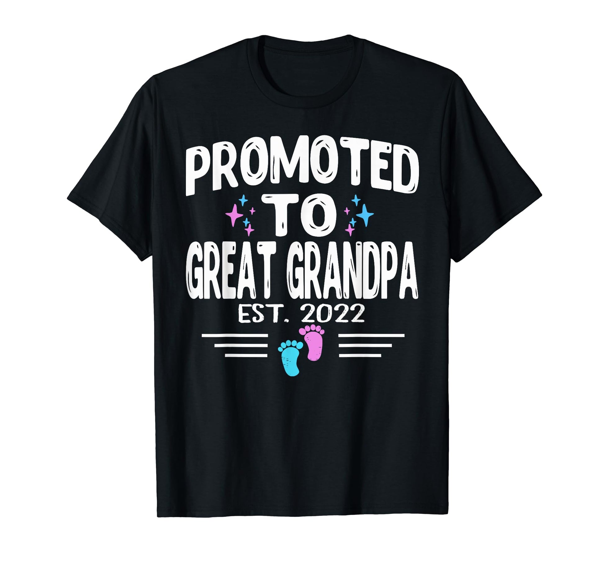 Promoted To Great Grandpa Est 2022 T-Shirt - Aesthetic Graphic Unisex - T-Shirt, Sweatshirt, Hoodie
