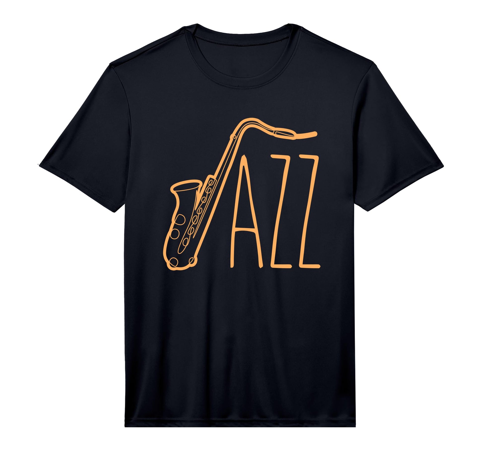 Saxophone Jazz Music Band Musician T-Shirt - Novelty Apparel for Adults - T-Shirt, Sweatshirt, Hoodie