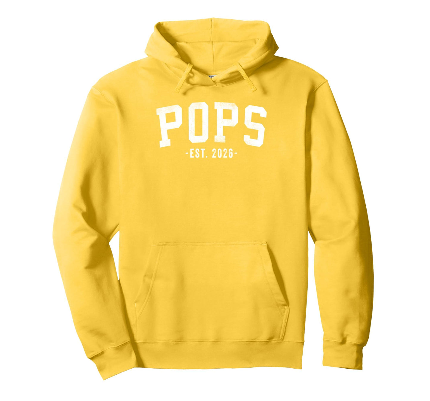 Pops 2026 Bold Font Hoodie - Unique Graphic for Adults - T-Shirt, Sweatshirt, Hoodie
