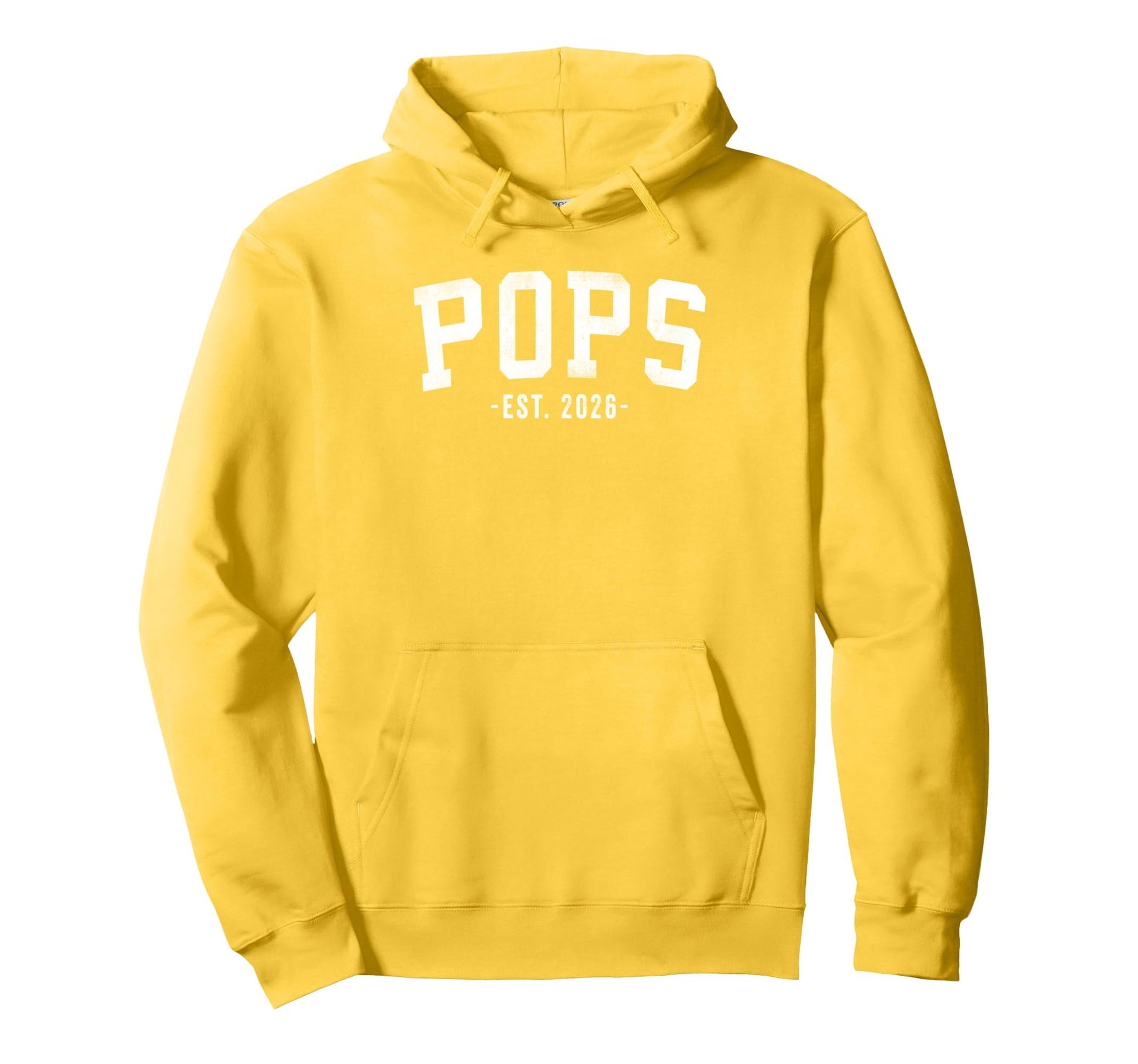 Pops 2026 Bold Font Hoodie - Unique Graphic for Adults - T-Shirt, Sweatshirt, Hoodie