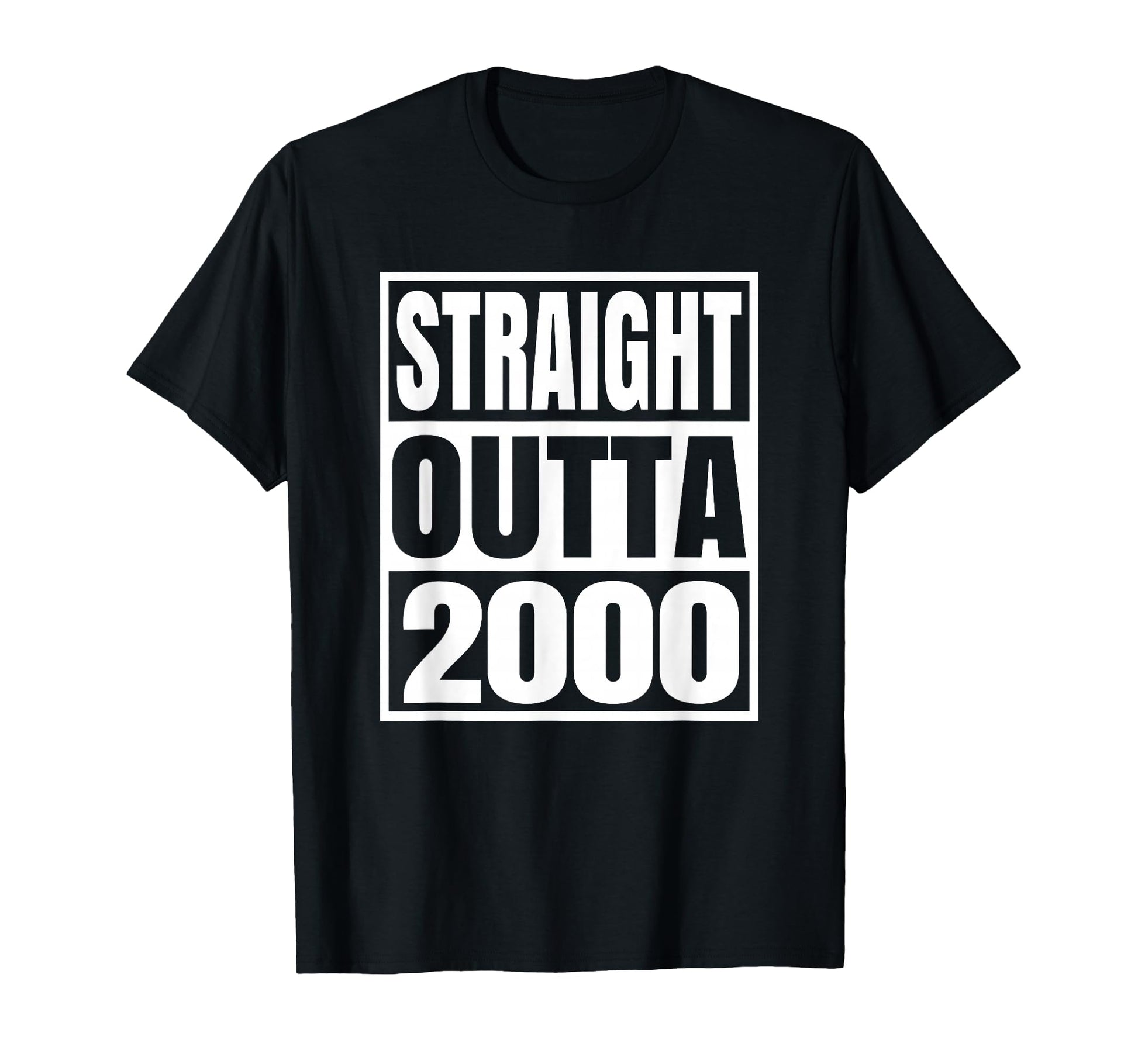 2000 T Shirts Funny 2000 Birthday T-Shirt - Custom Art Print Men Women - T-Shirt, Sweatshirt, Hoodie