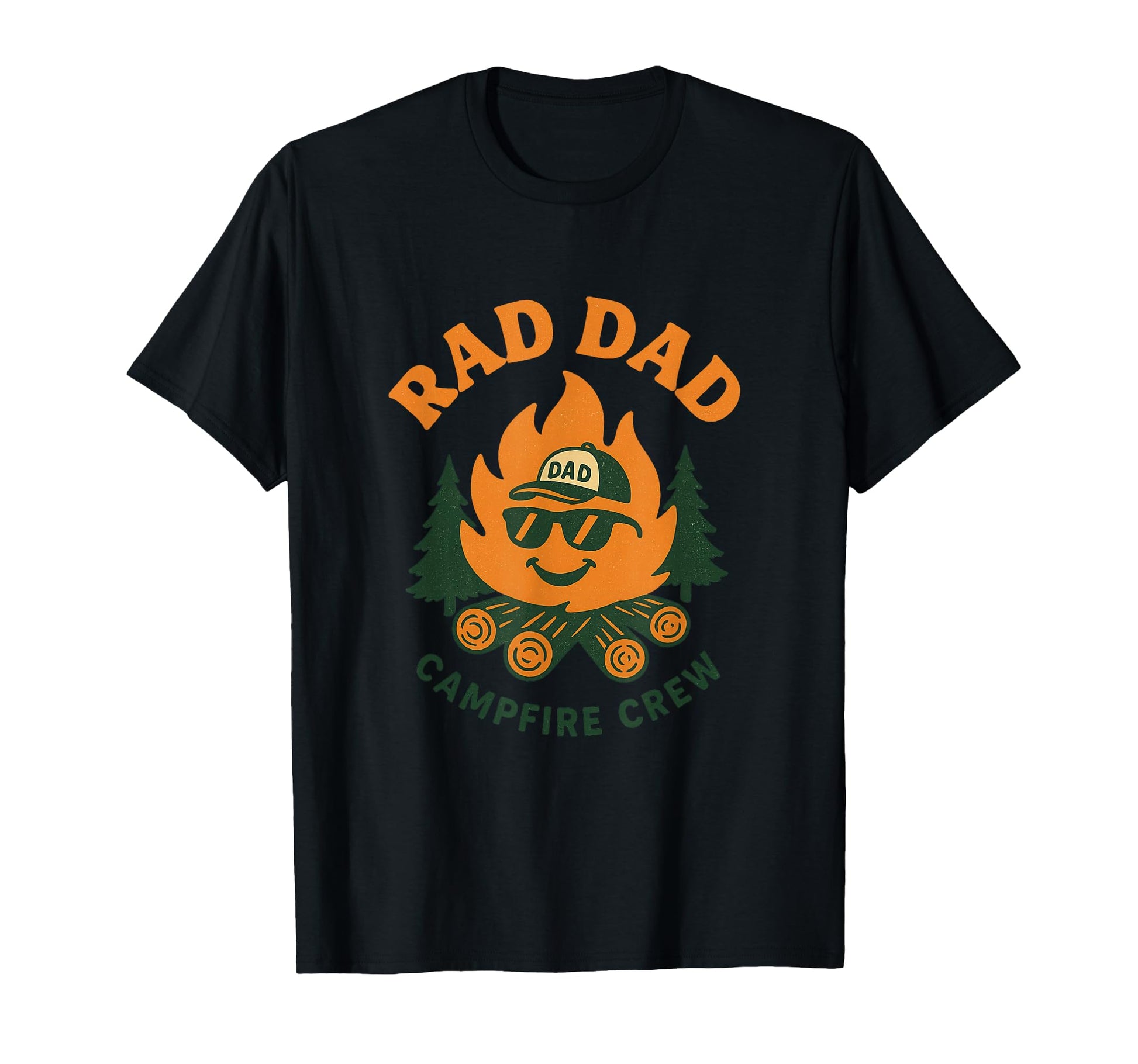 Rad Dad Campfire Clan T-Shirt - Unique Graphic Unisex - T-Shirt, Sweatshirt, Hoodie