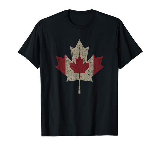 Canada Flag Maple Leaf Canadian Pride T-Shirt - Streetwear Style Men Women - T-Shirt, Sweatshirt, Hoodie