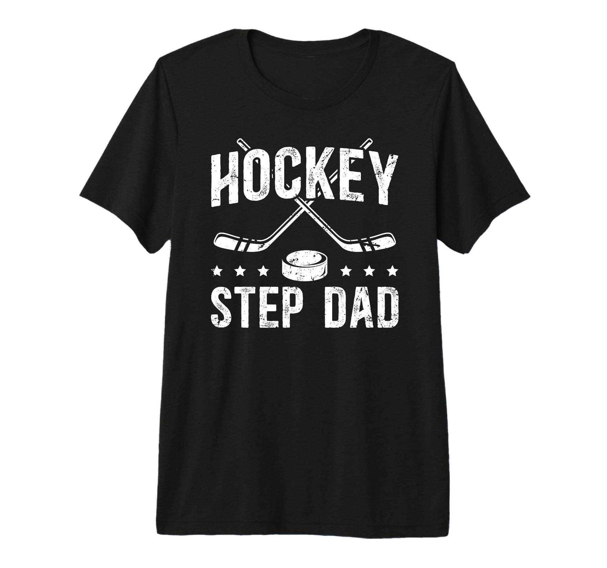 Mens Hockey Step Dad Hockey Player T-Shirt - Streetwear Style Men Women - T-Shirt, Sweatshirt, Hoodie