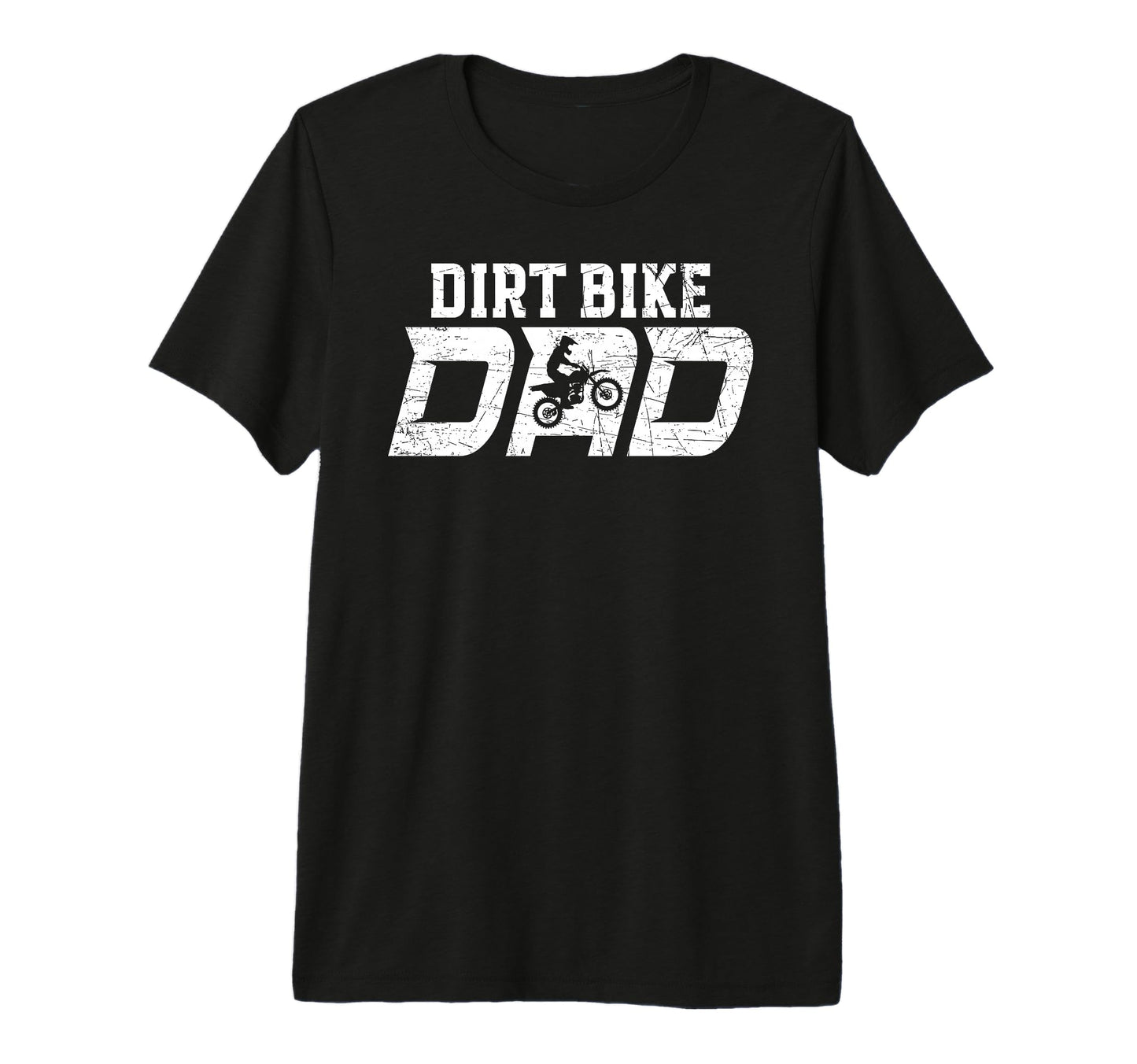 Mens Dirt Bike Dad Proud Dirt Biker Dad T-Shirt - Novelty Apparel Unisex - T-Shirt, Sweatshirt, Hoodie