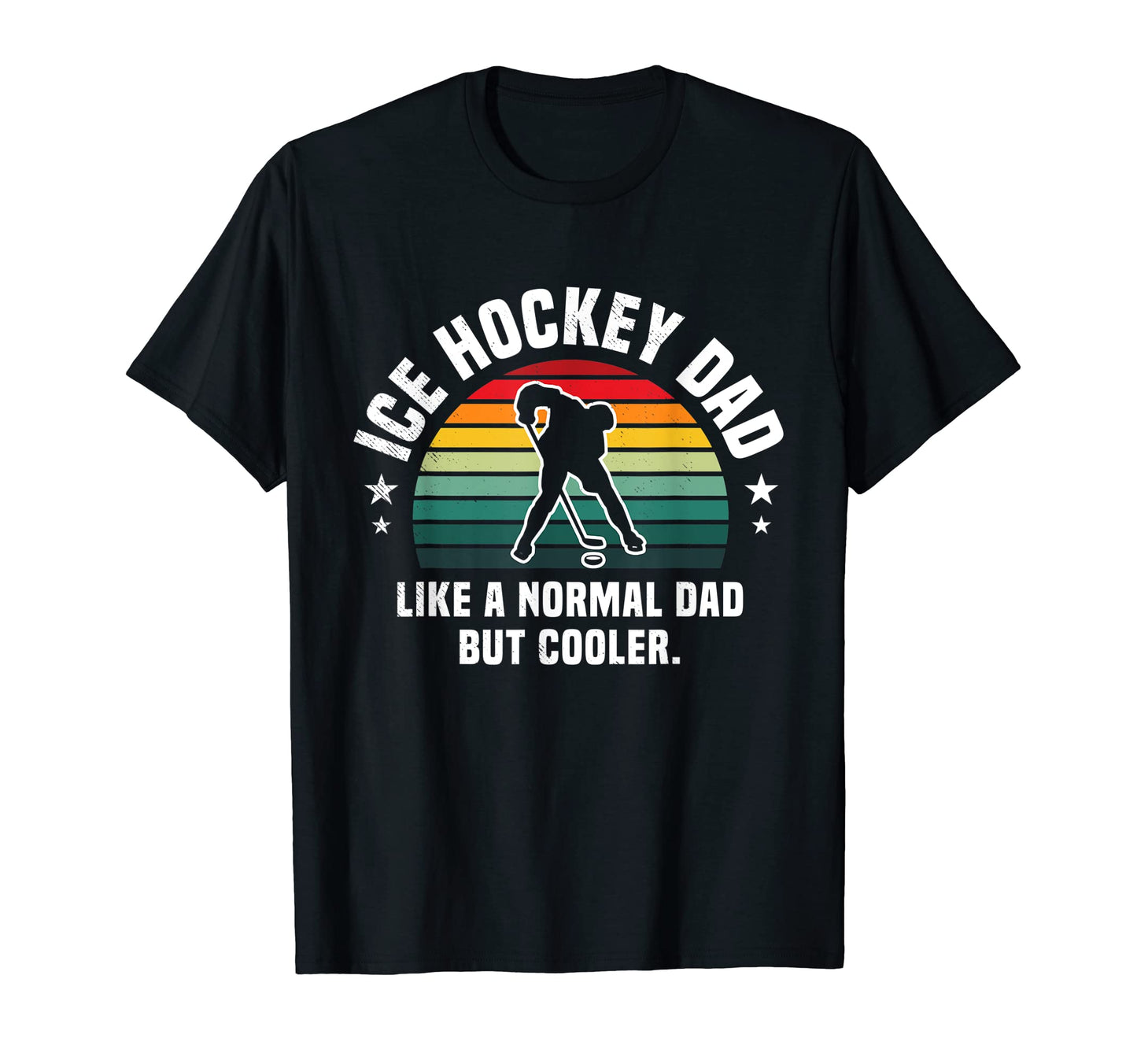 Ice Hockey Dad Mixed And Funny T-Shirt - Trendy Graphic for Adults - T-Shirt, Sweatshirt, Hoodie