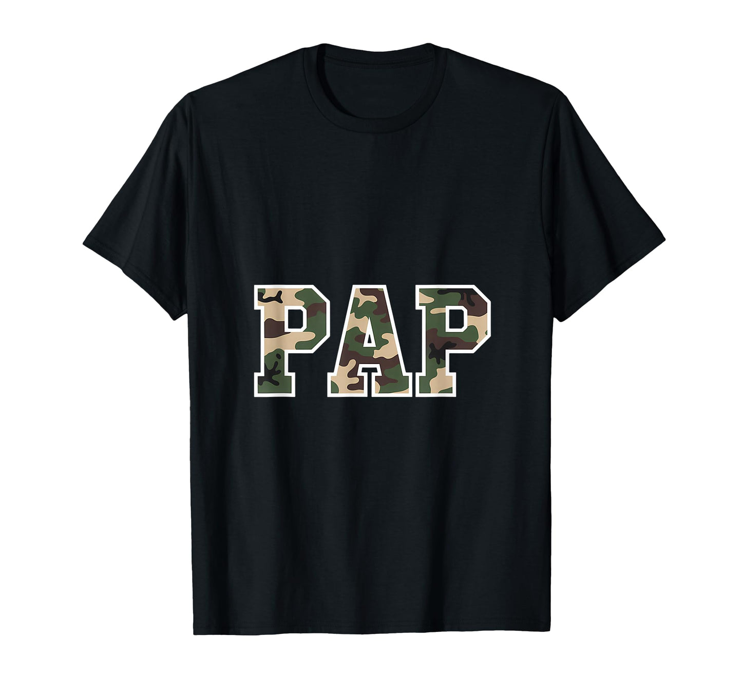 Funny Pap Camo Dad Granpa Fun T-Shirt - Casual Everyday Wear for Adults - T-Shirt, Sweatshirt, Hoodie