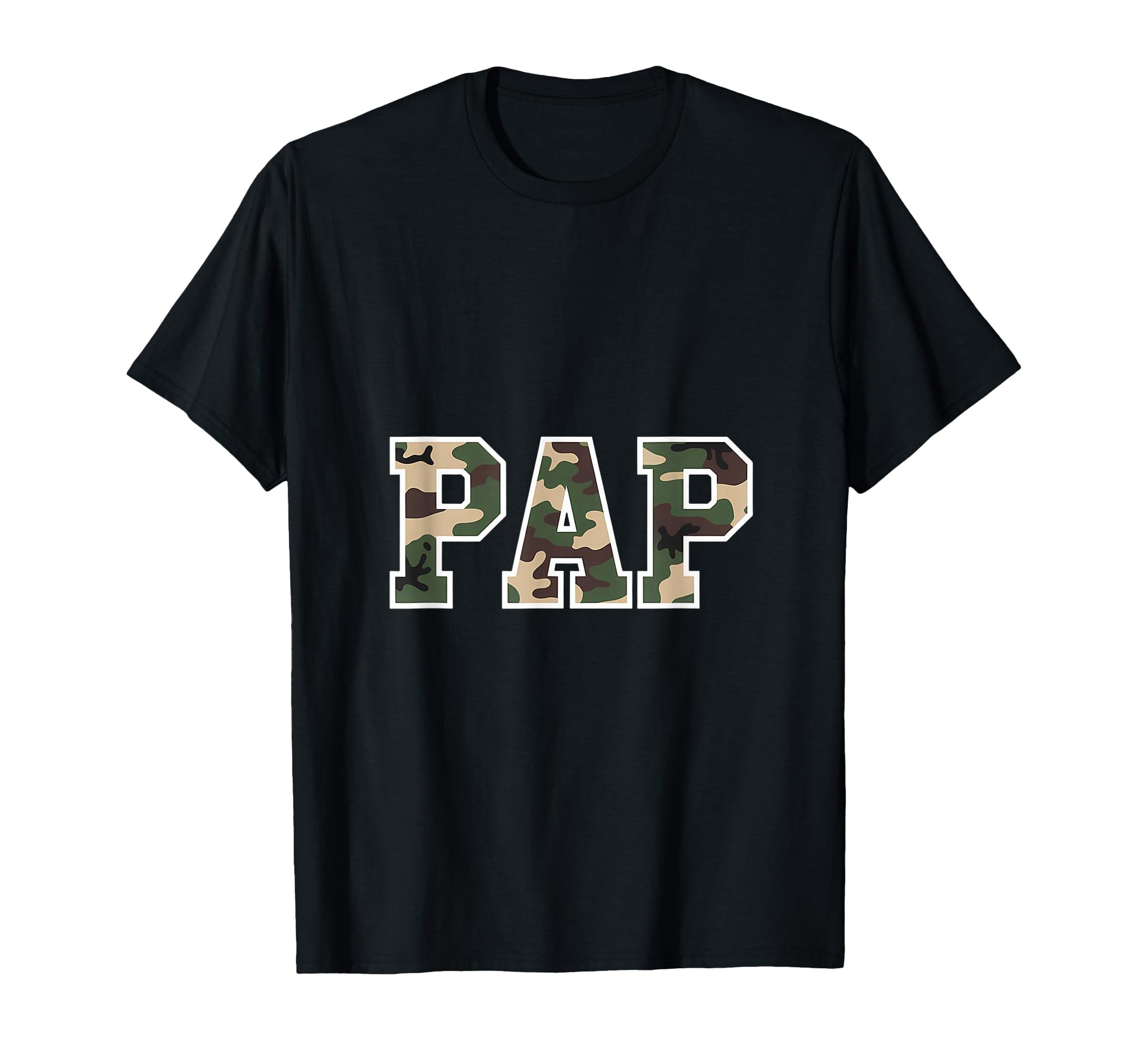 Funny Pap Camo Dad Granpa Fun T-Shirt - Casual Everyday Wear for Adults - T-Shirt, Sweatshirt, Hoodie