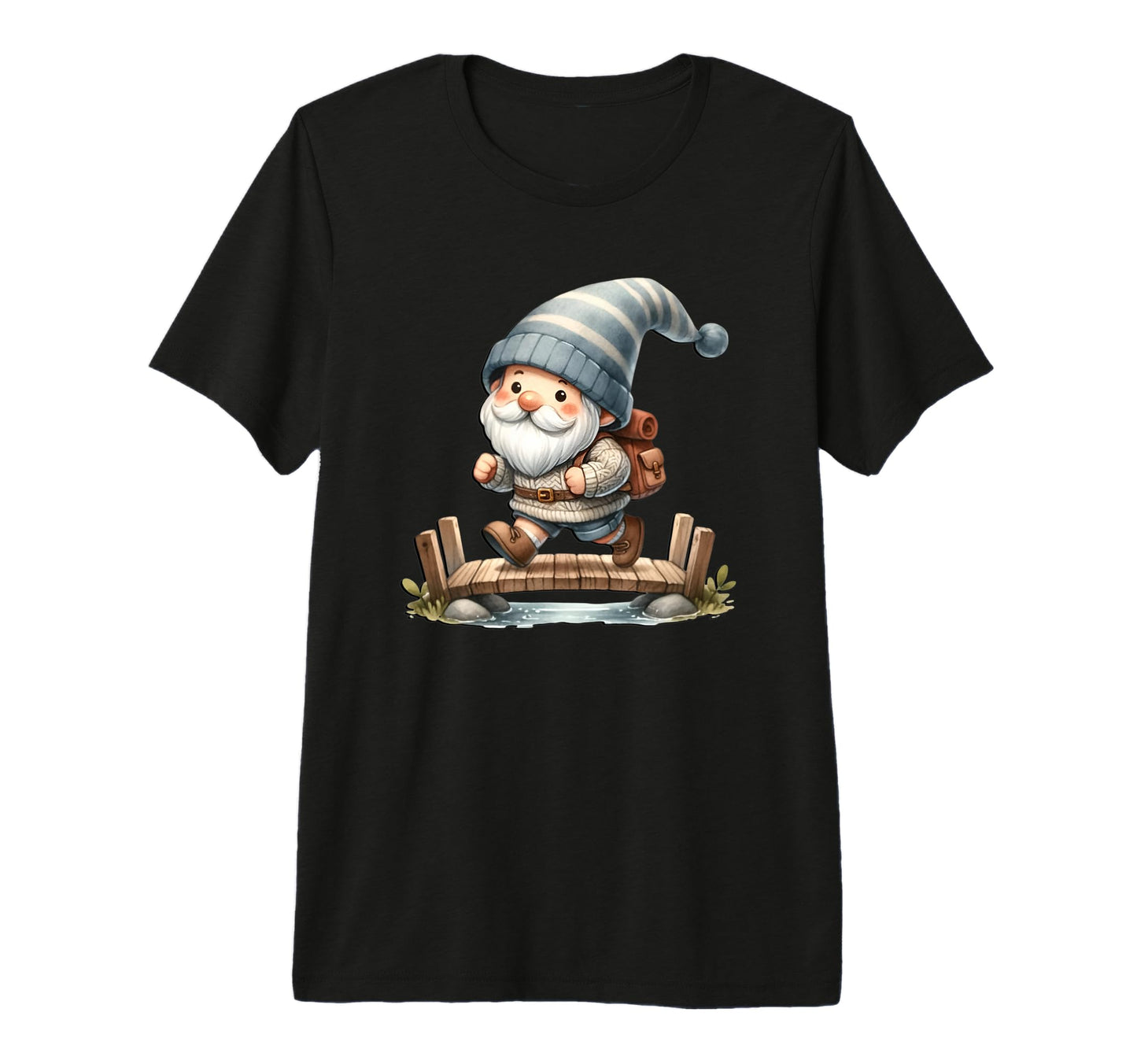 Trail Runner Dad Gnome Hikers Who T-Shirt - Casual Everyday Wear Unisex - T-Shirt, Sweatshirt, Hoodie
