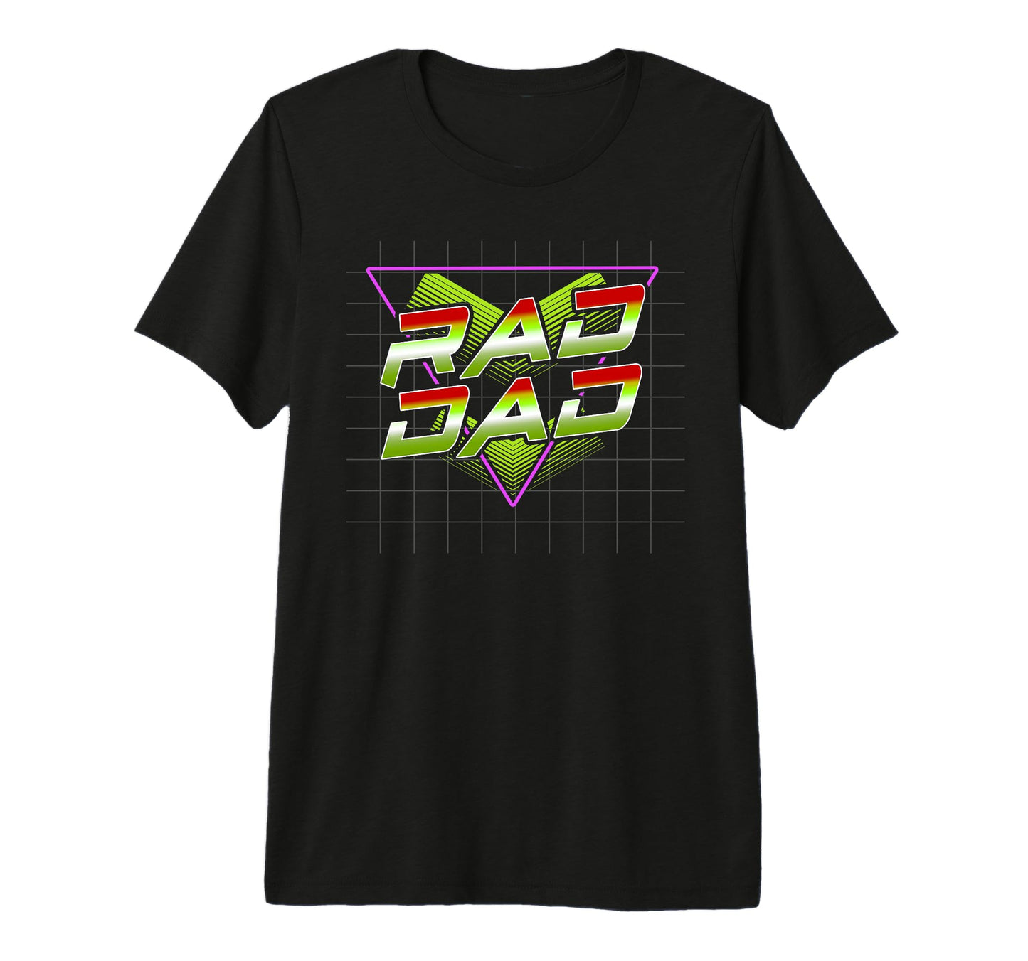 Fathers Day 80S Dad Rad Dad Eighties T-Shirt - Aesthetic Graphic Men Women - T-Shirt, Sweatshirt, Hoodie