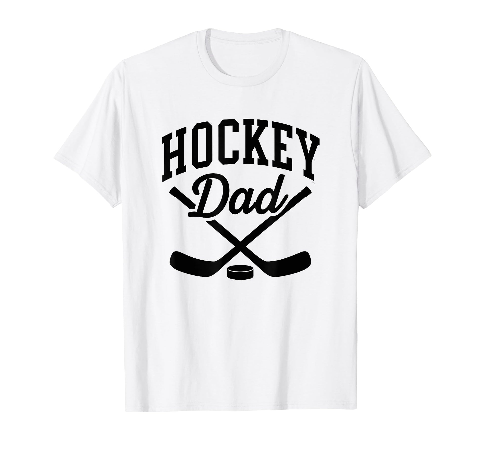 Hockey Dad Proud Team Supporter T-Shirt - Minimalist Print for Adults - T-Shirt, Sweatshirt, Hoodie