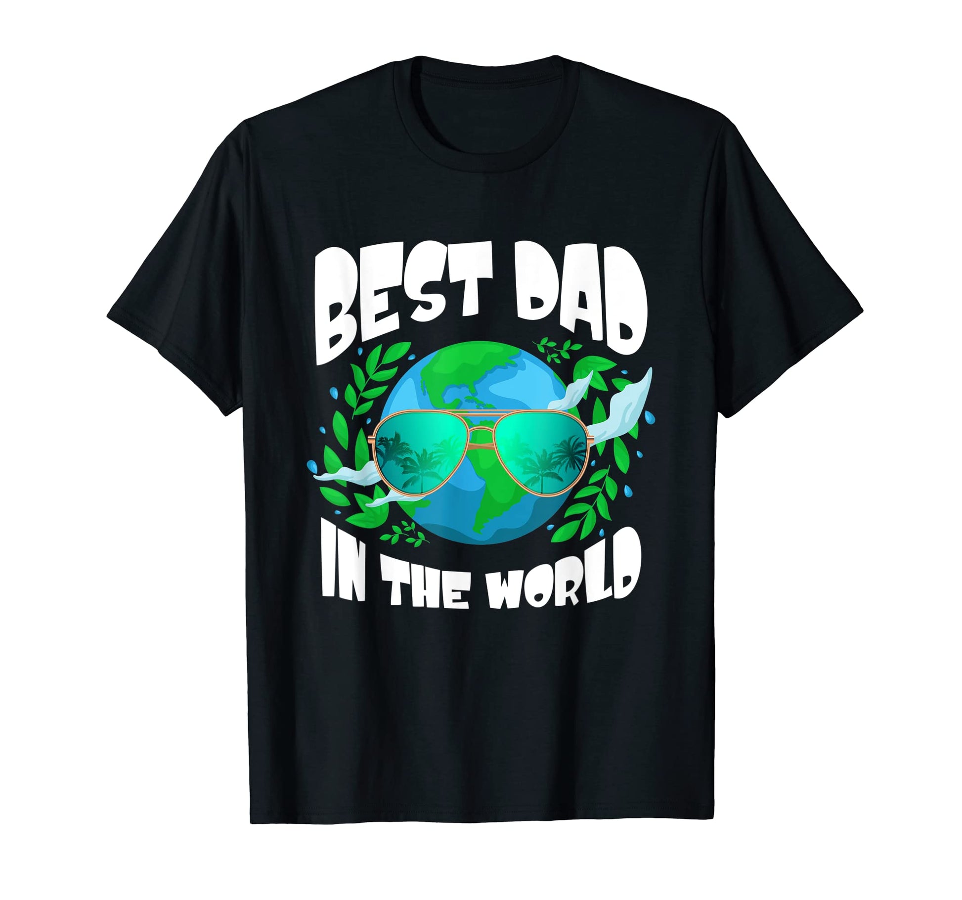 Best Dad World Great Daddy Fathers Day T-Shirt - Minimalist Print Unisex - T-Shirt, Sweatshirt, Hoodie