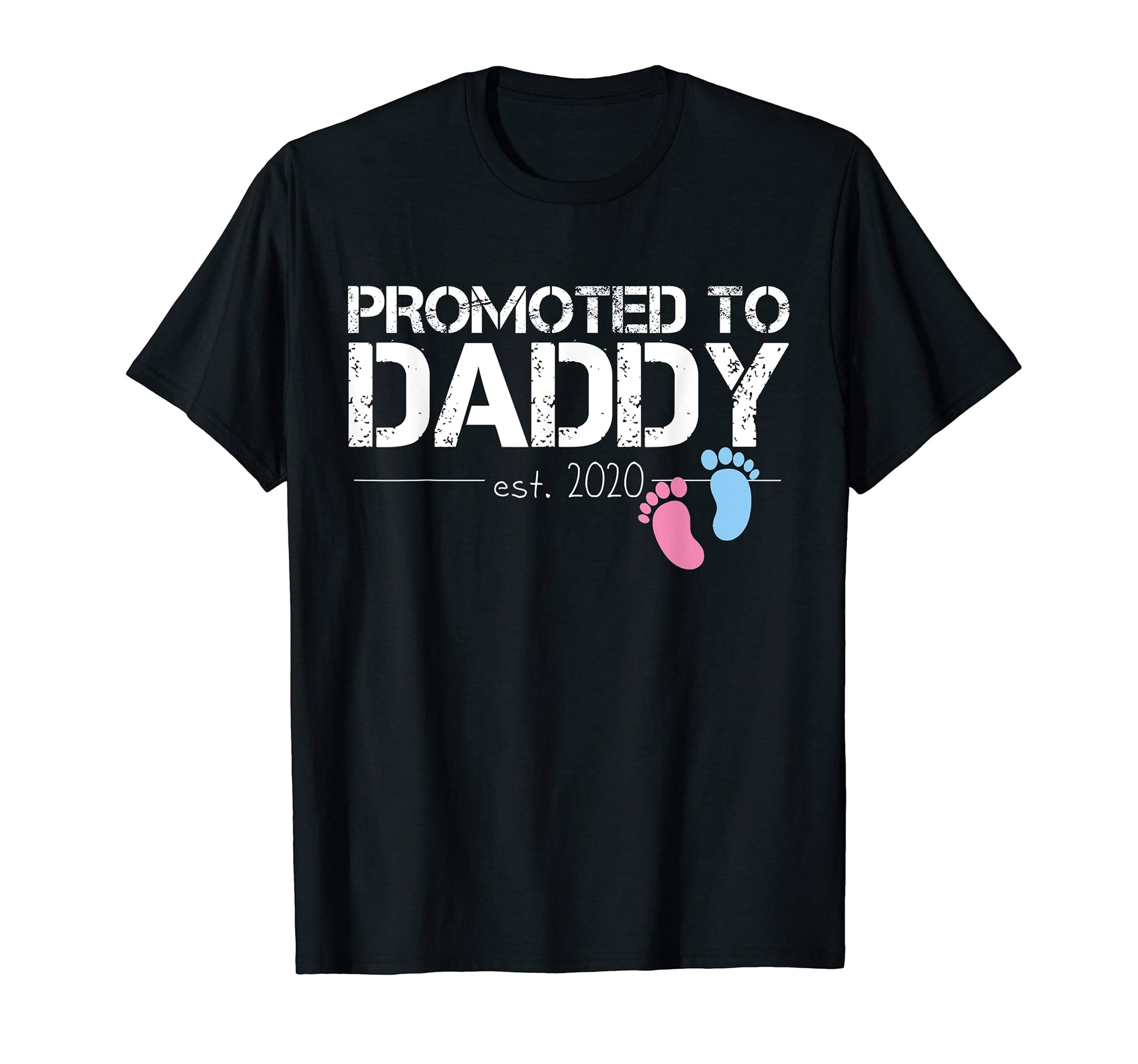 Mens Promoted To Daddy Est 2020 Future New T-Shirt - Trendy Graphic Unisex - T-Shirt, Sweatshirt, Hoodie