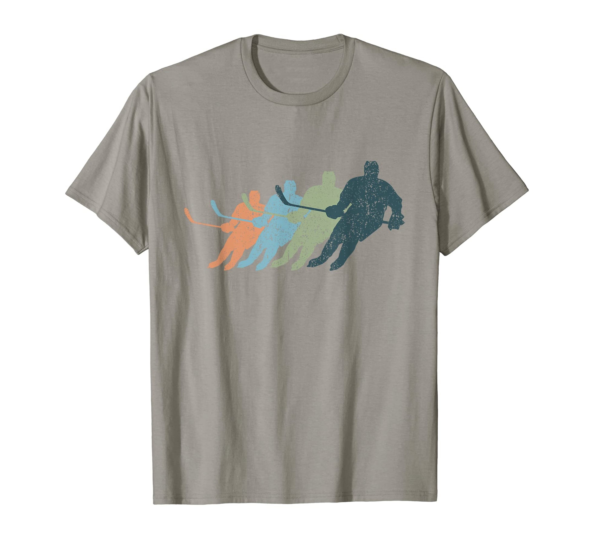 Sports Mom Dad Silhouette Ice Hockey T-Shirt - Graphic Print for Adults - T-Shirt, Sweatshirt, Hoodie