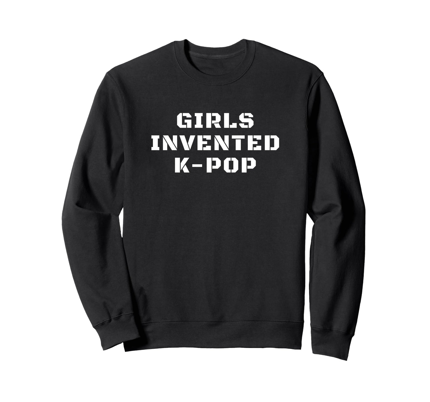 Invented K Pop Music K Pop Kpop Sweatshirt - Graphic Print for Adults - T-Shirt, Sweatshirt, Hoodie