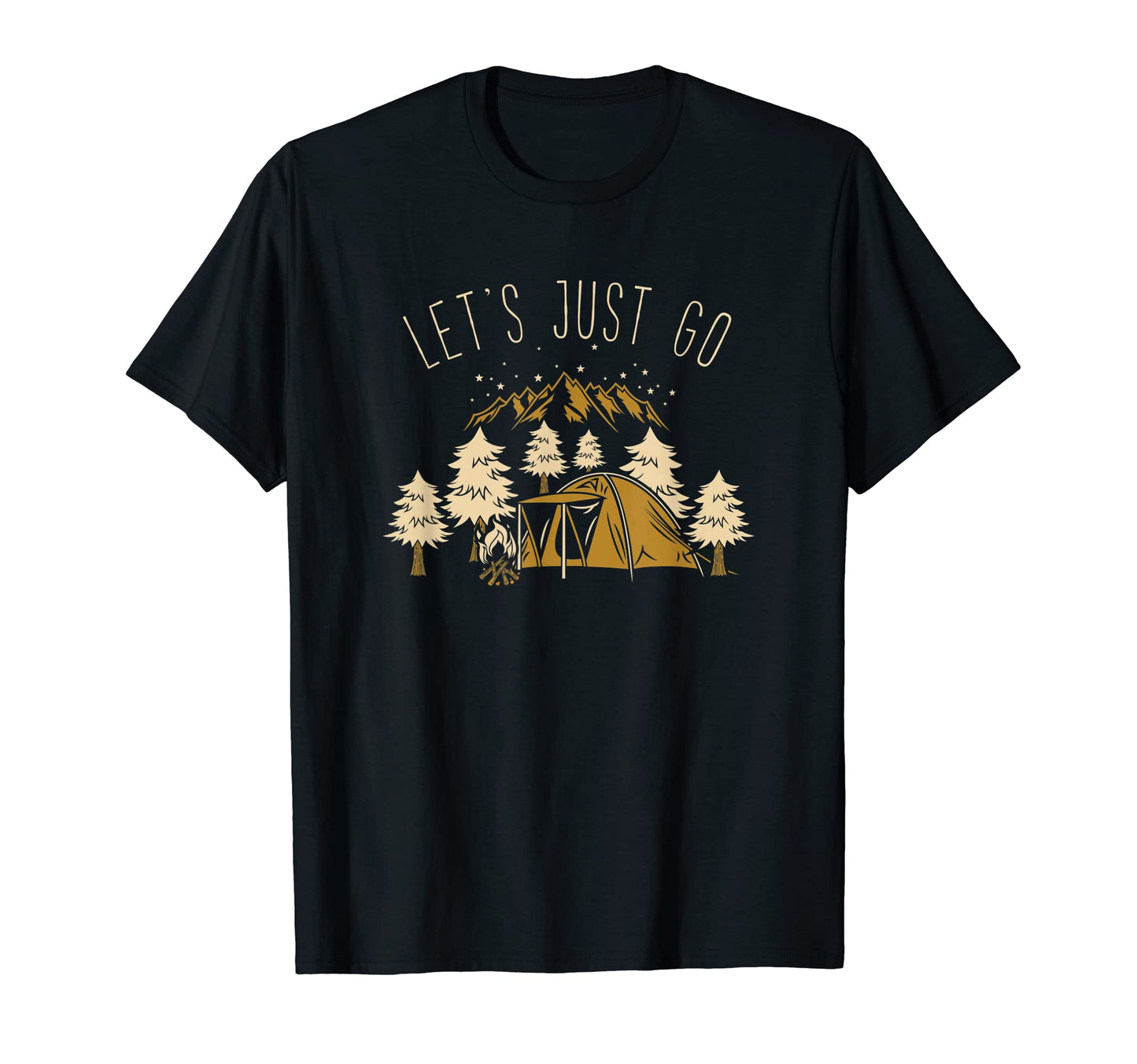 Tents Mountains Camping Camping Hiking T-Shirt - Streetwear Style Unisex - T-Shirt, Sweatshirt, Hoodie
