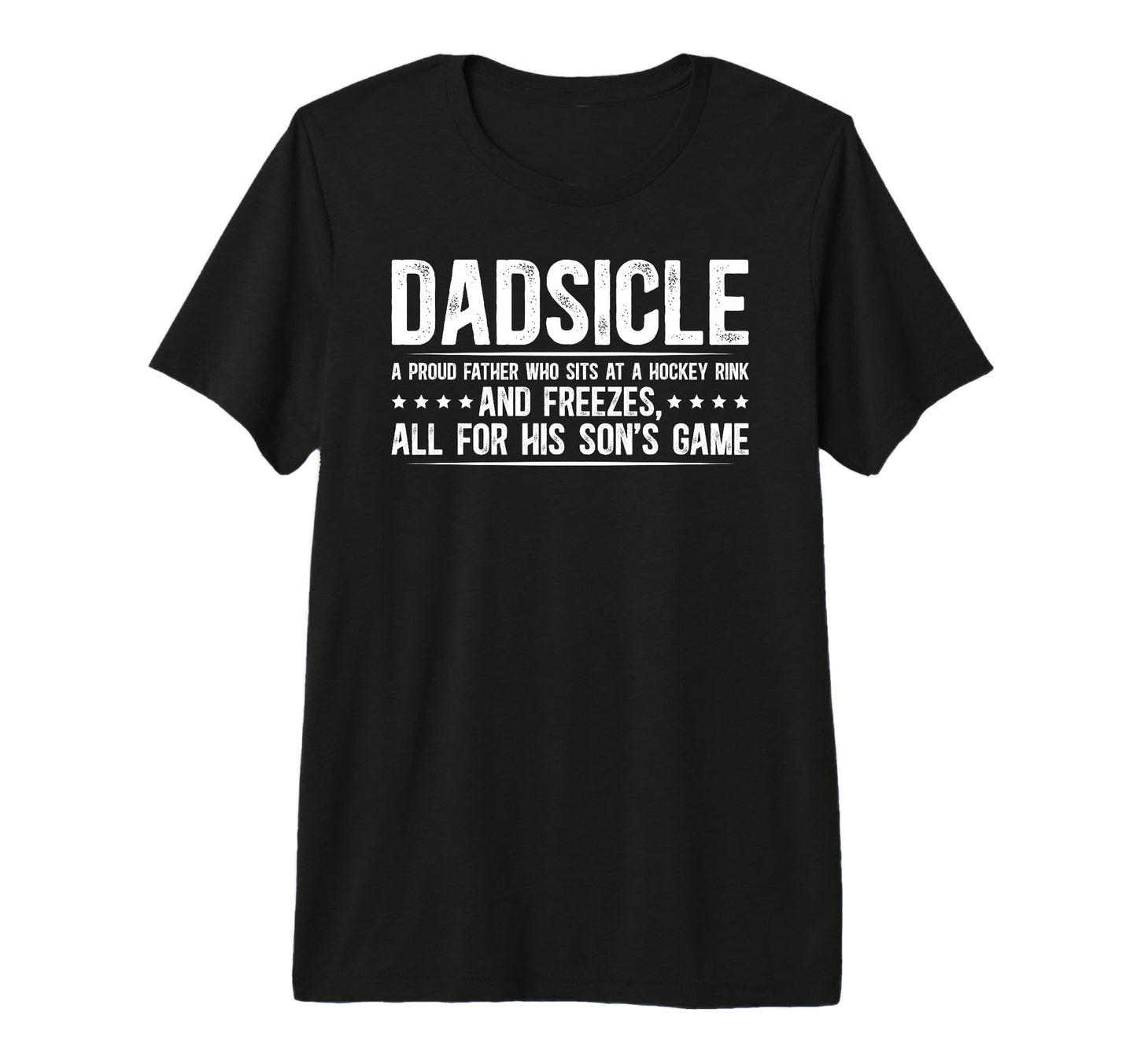 Mens Dadsicle Hockey Dad Ice Hockey T-Shirt - Streetwear Style Men Women - T-Shirt, Sweatshirt, Hoodie