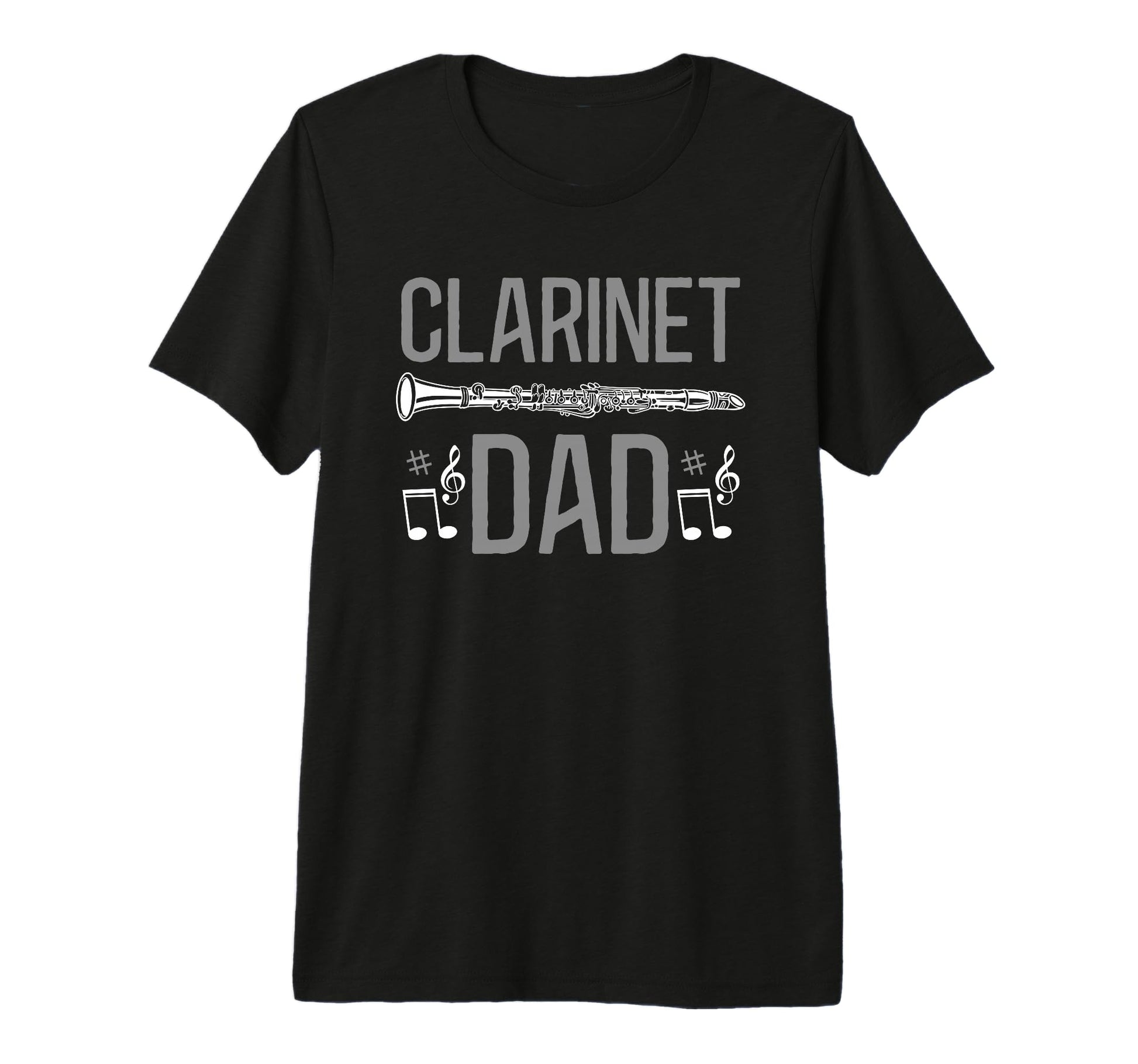Mens Clarinetist Funny Fathers Day T-Shirt - Custom Art Print Unisex - T-Shirt, Sweatshirt, Hoodie